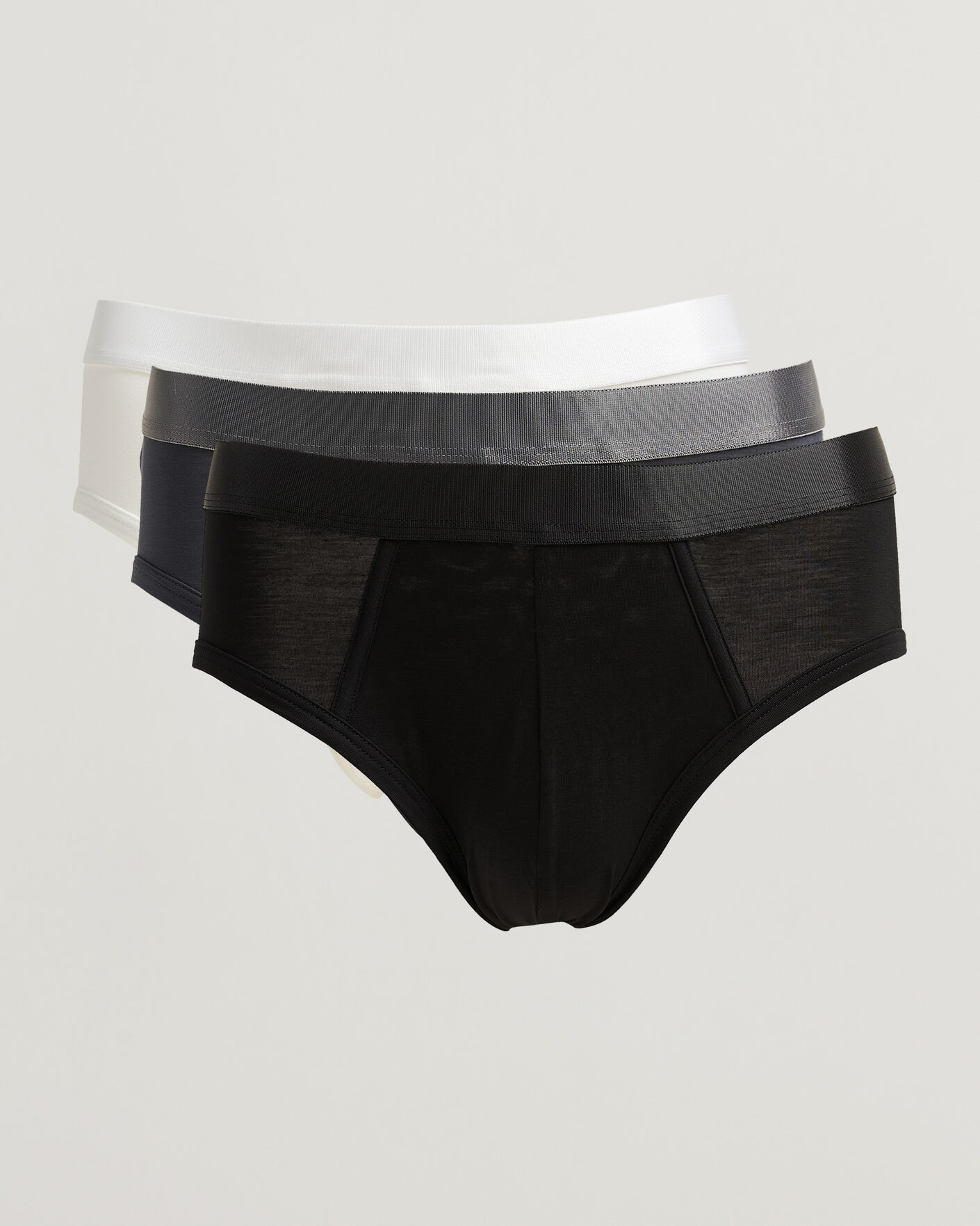 Homme | Sous-Vêtements Et Chaussettes | CDLP | 3-Pack Y-Brief Warm Charcoal/Black/White