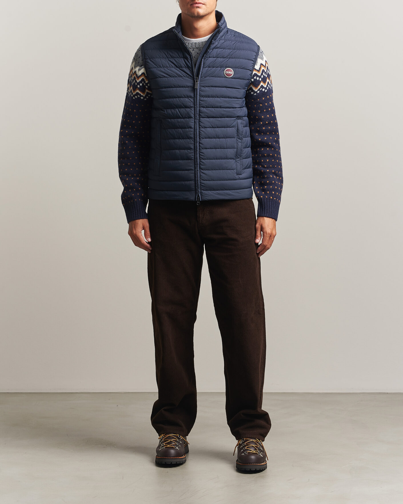 Homme | Gilets | Colmar | Lightweight Down Vest Navy