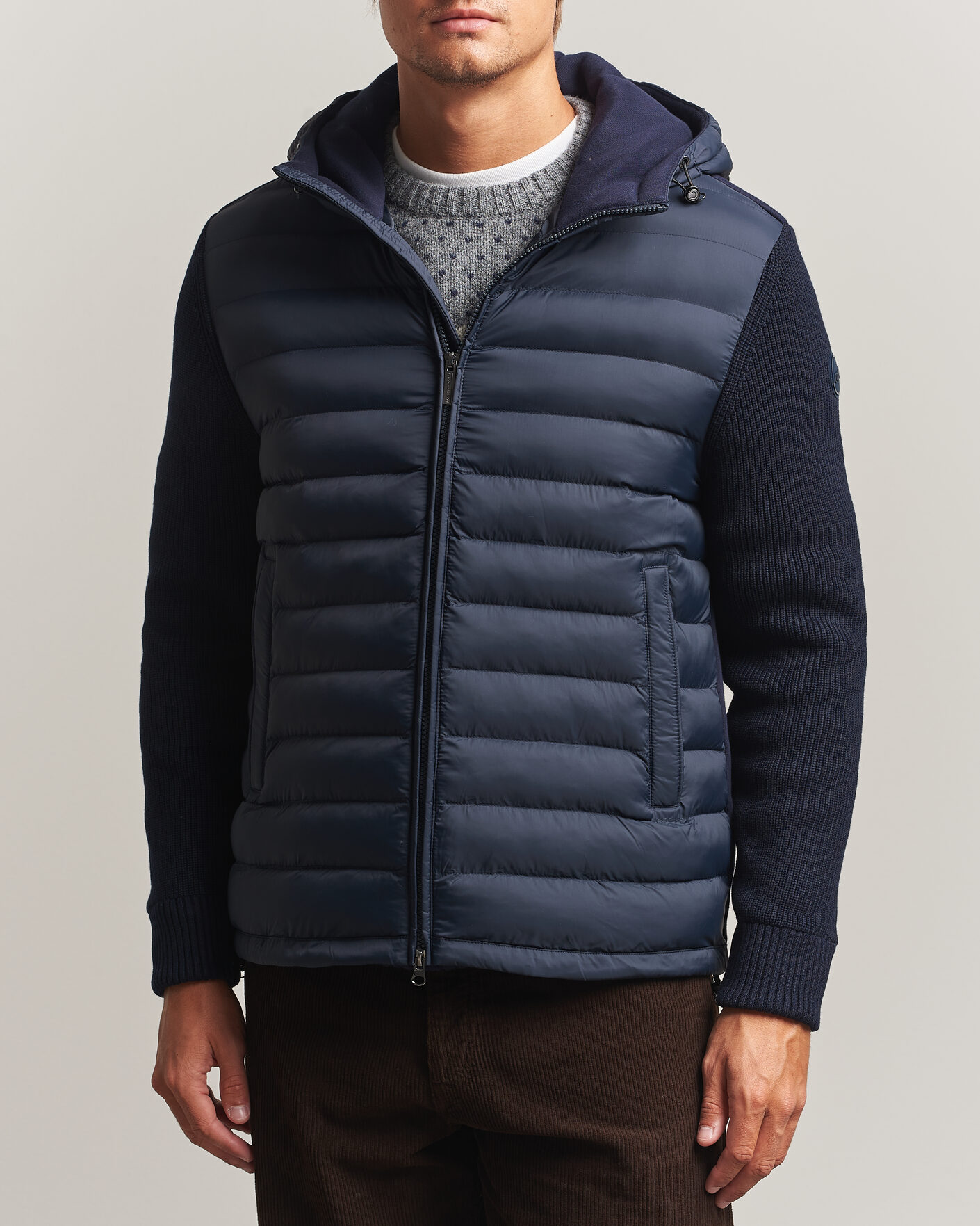 Homme | Manteaux Et Vestes | Colmar | Hybrid Hood Jacket Navy