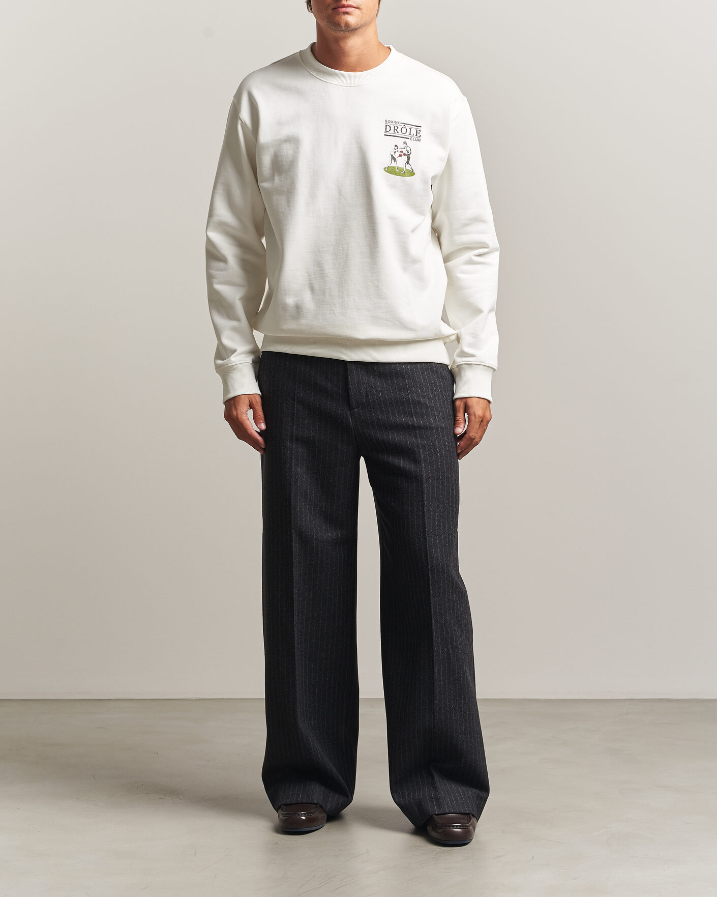 Homme | Pulls Et Tricots | Drôle de Monsieur | Boxers Sweatshirt Off White