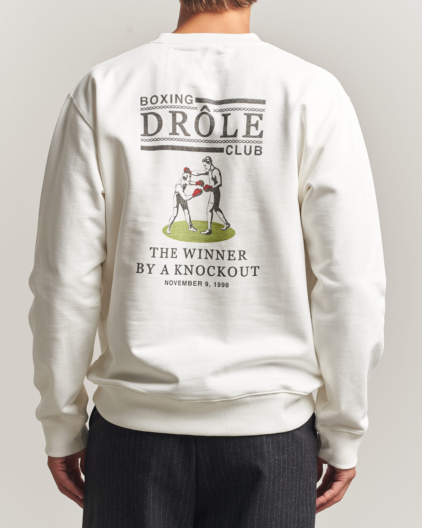 Homme | Pulls Et Tricots | Drôle de Monsieur | Boxers Sweatshirt Off White