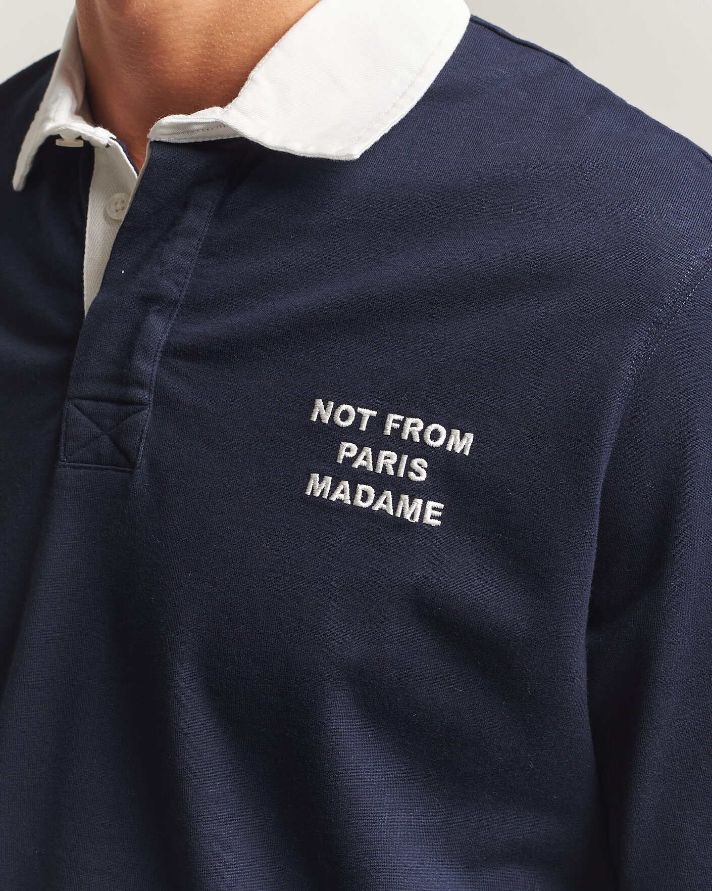 Homme | Pulls Et Tricots | Drôle de Monsieur | Slogan Rugger Navy