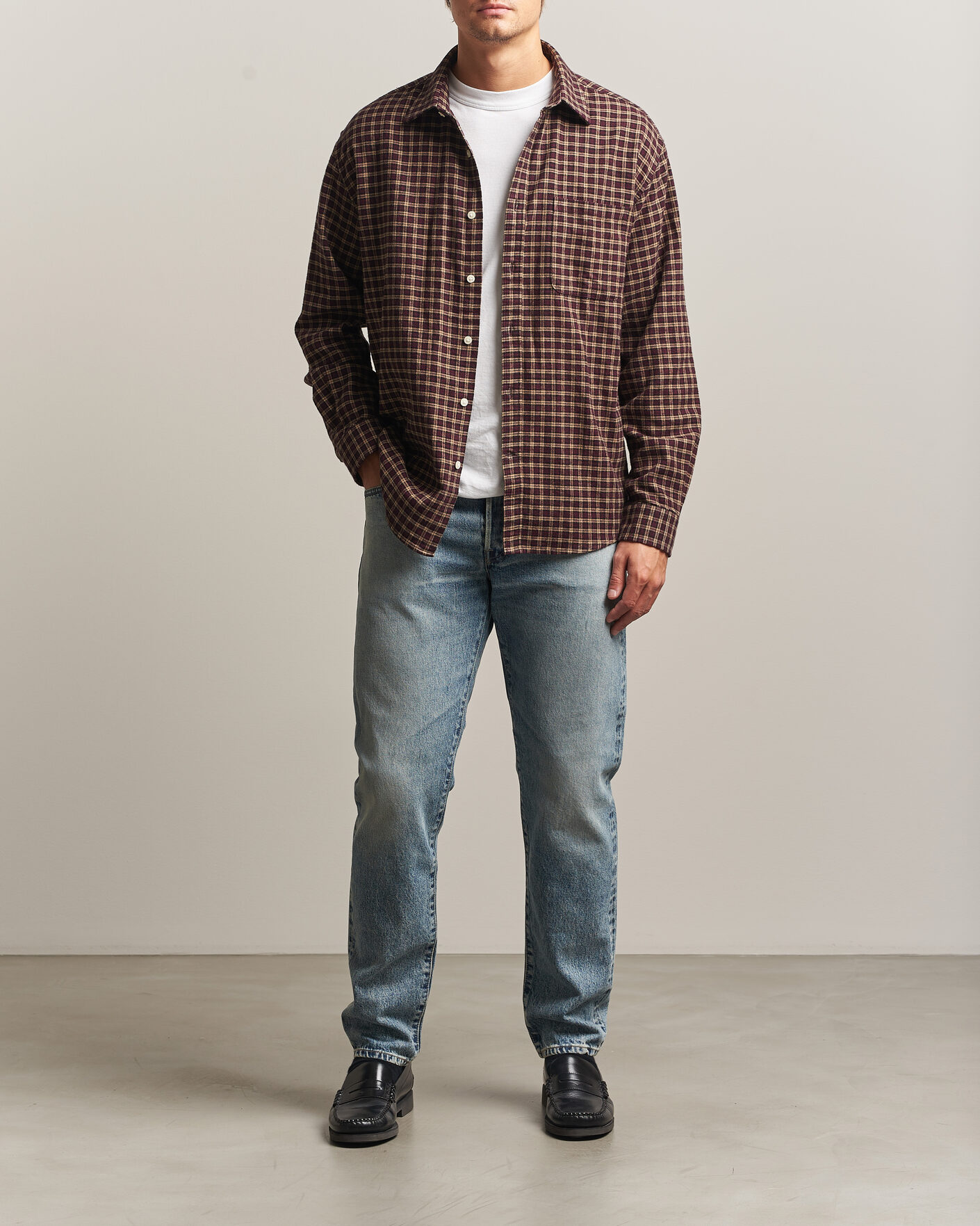 Homme | Jeans | EDWIN | Regular Tapered Rainbow Selvage Jeans Light Used