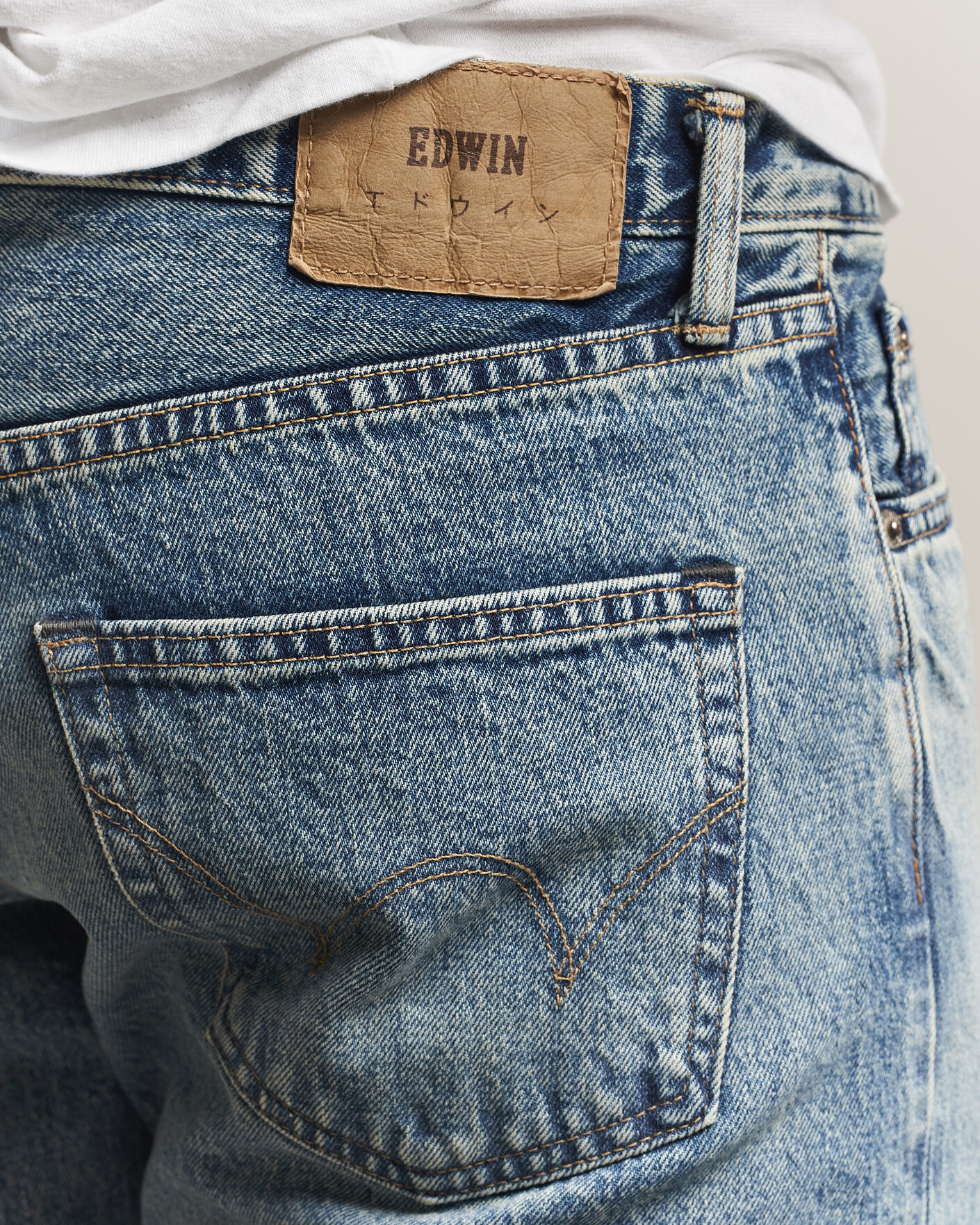 Homme | Jeans | EDWIN | Regular Tapered Rainbow Selvage Jeans Light Used