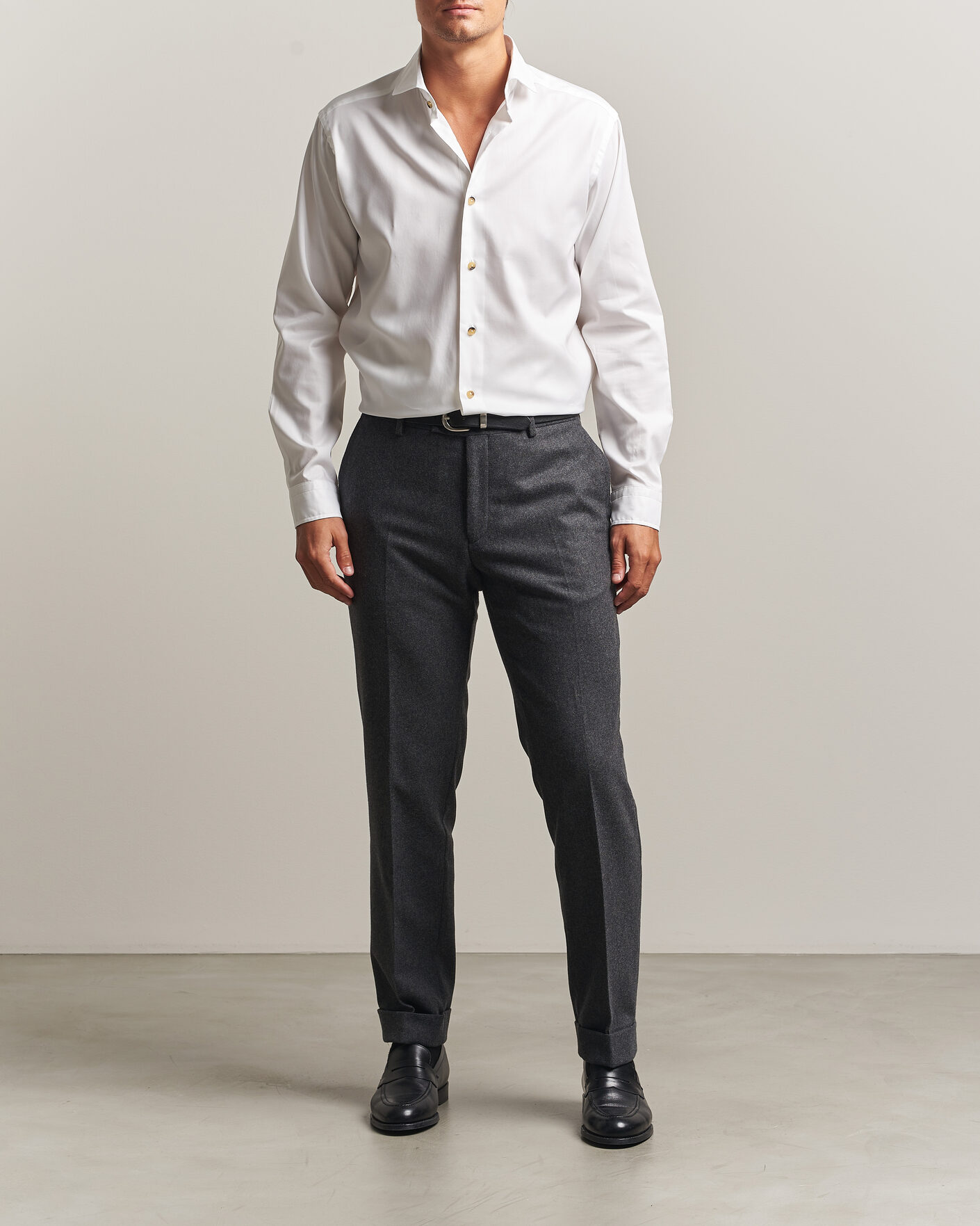 Homme | Chemises | Eton | Signature Oxford Shirt White