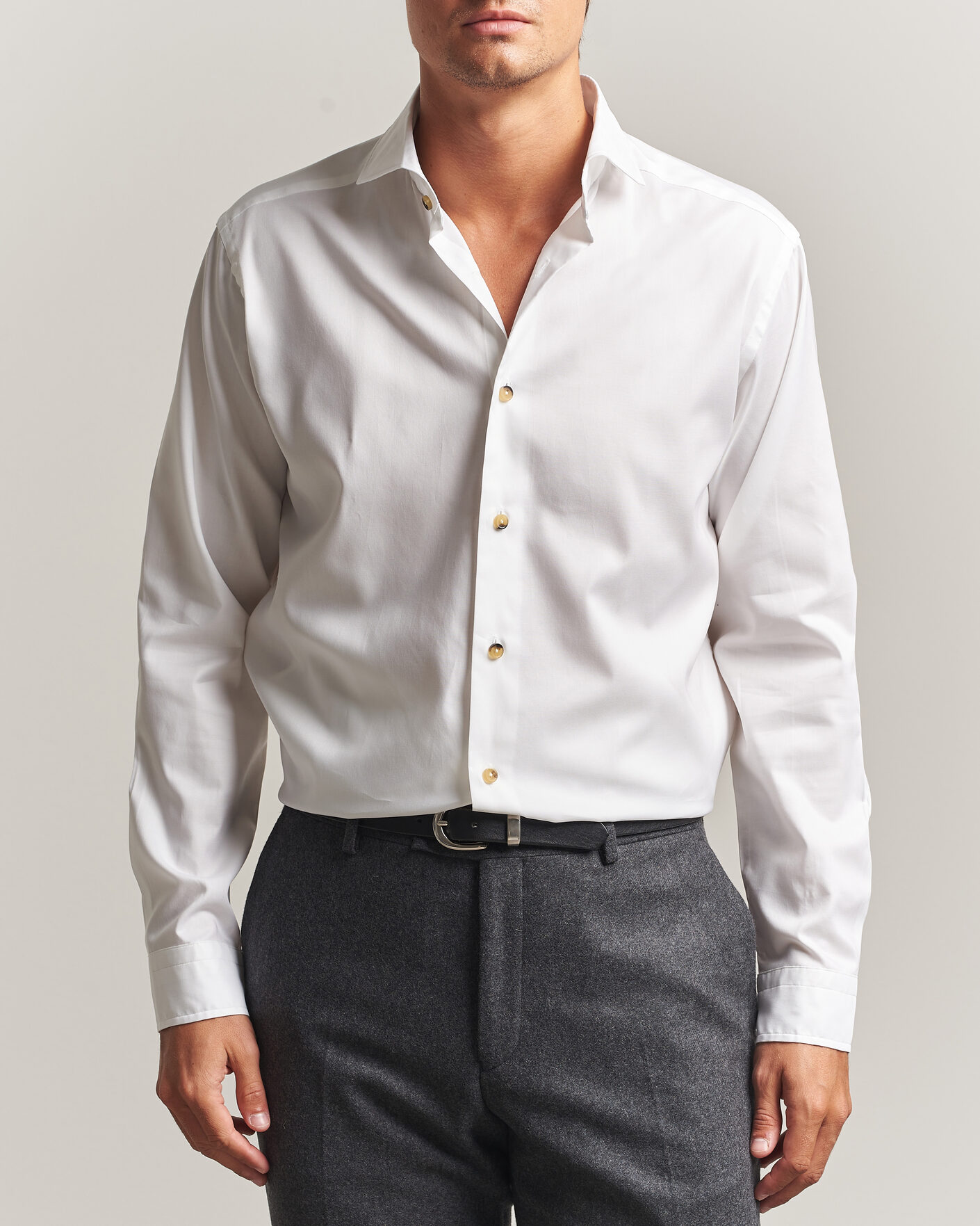 Homme | Chemises | Eton | Signature Oxford Shirt White
