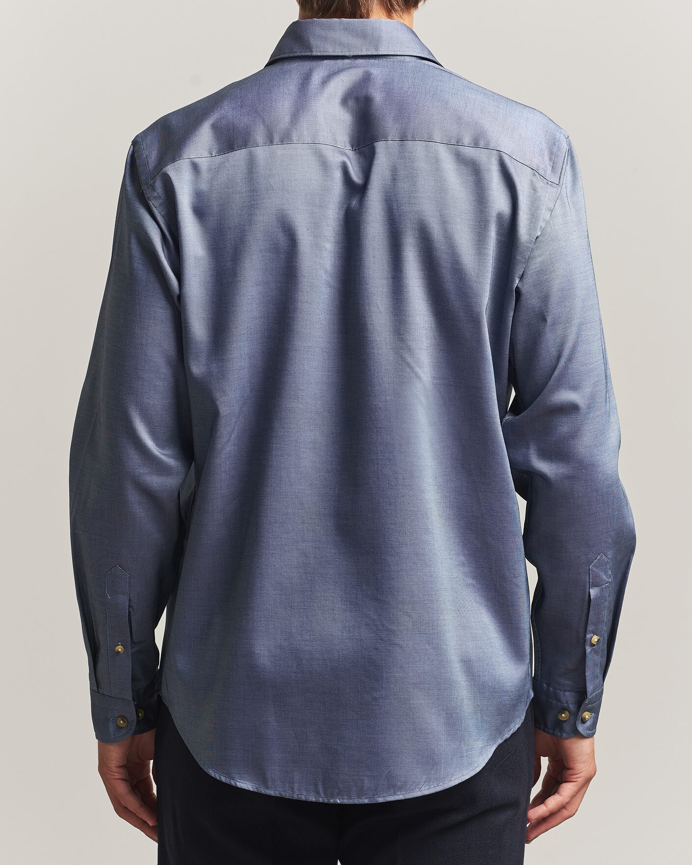 Homme | Chemises | Eton | Signature Oxford Shirt Blue