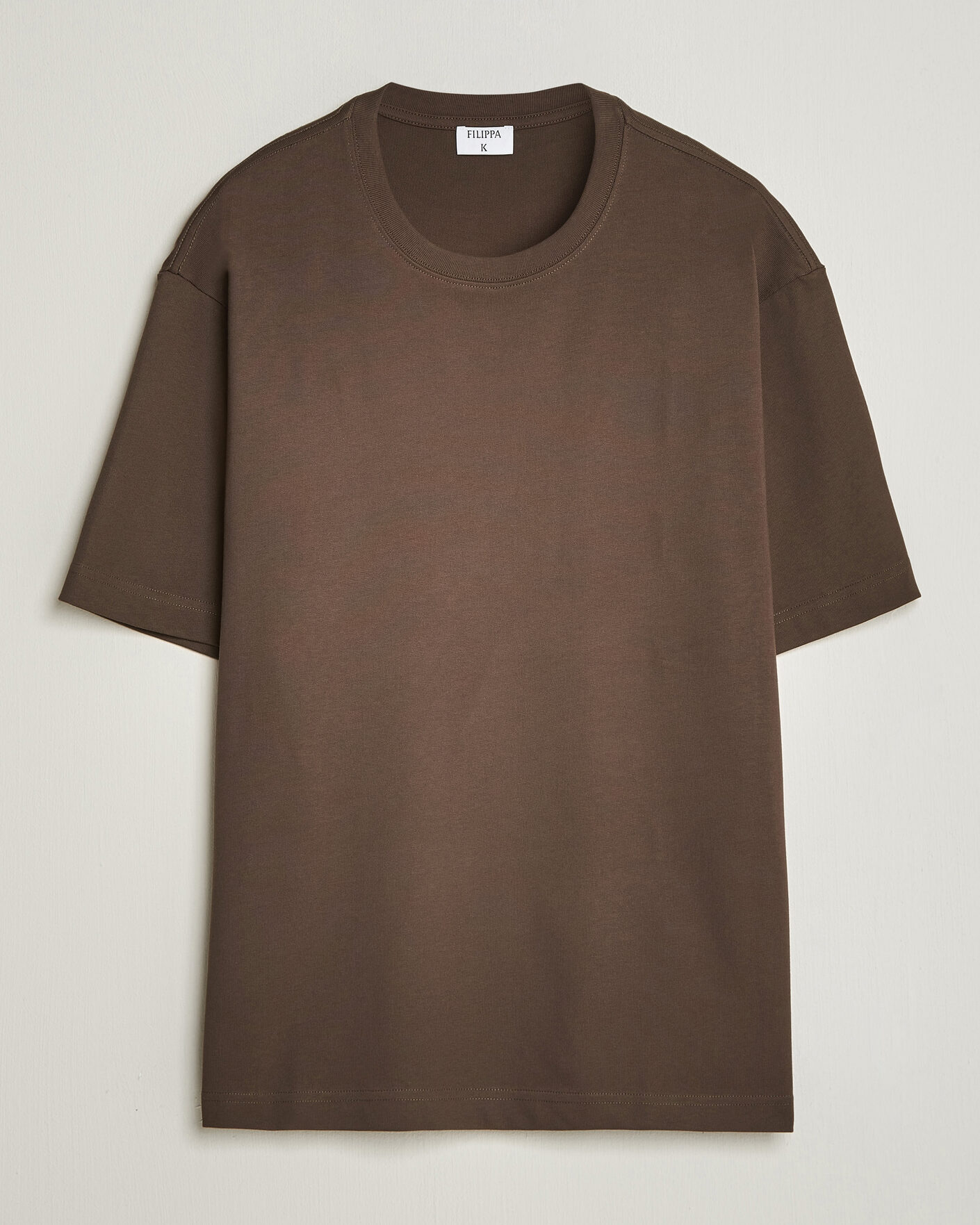  |  | Filippa K | Heavy Cotton Crew Neck T-Shirt Golden Brown
