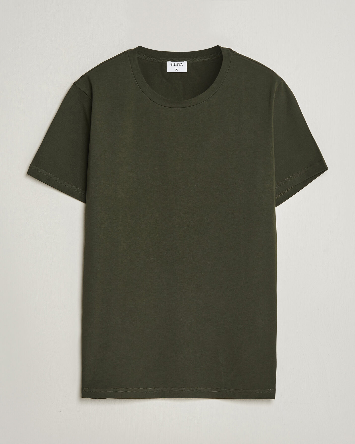 Homme | T-shirts | Filippa K | Soft Lycra T-Shirt Night Green
