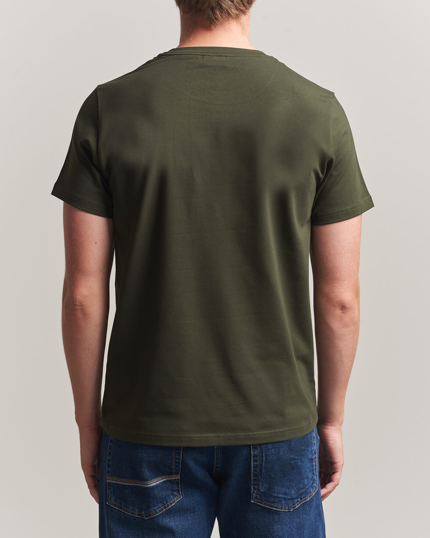 Homme | T-shirts | Filippa K | Soft Lycra T-Shirt Night Green
