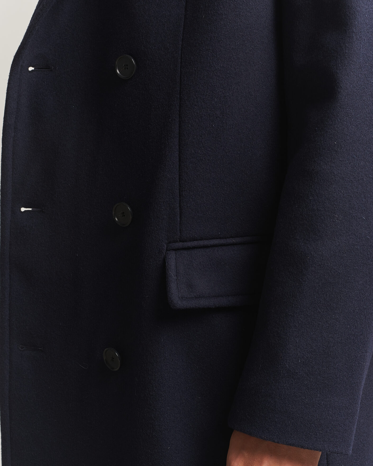 Homme | Manteaux Et Vestes | Filippa K | Damian Wool Coat French Navy