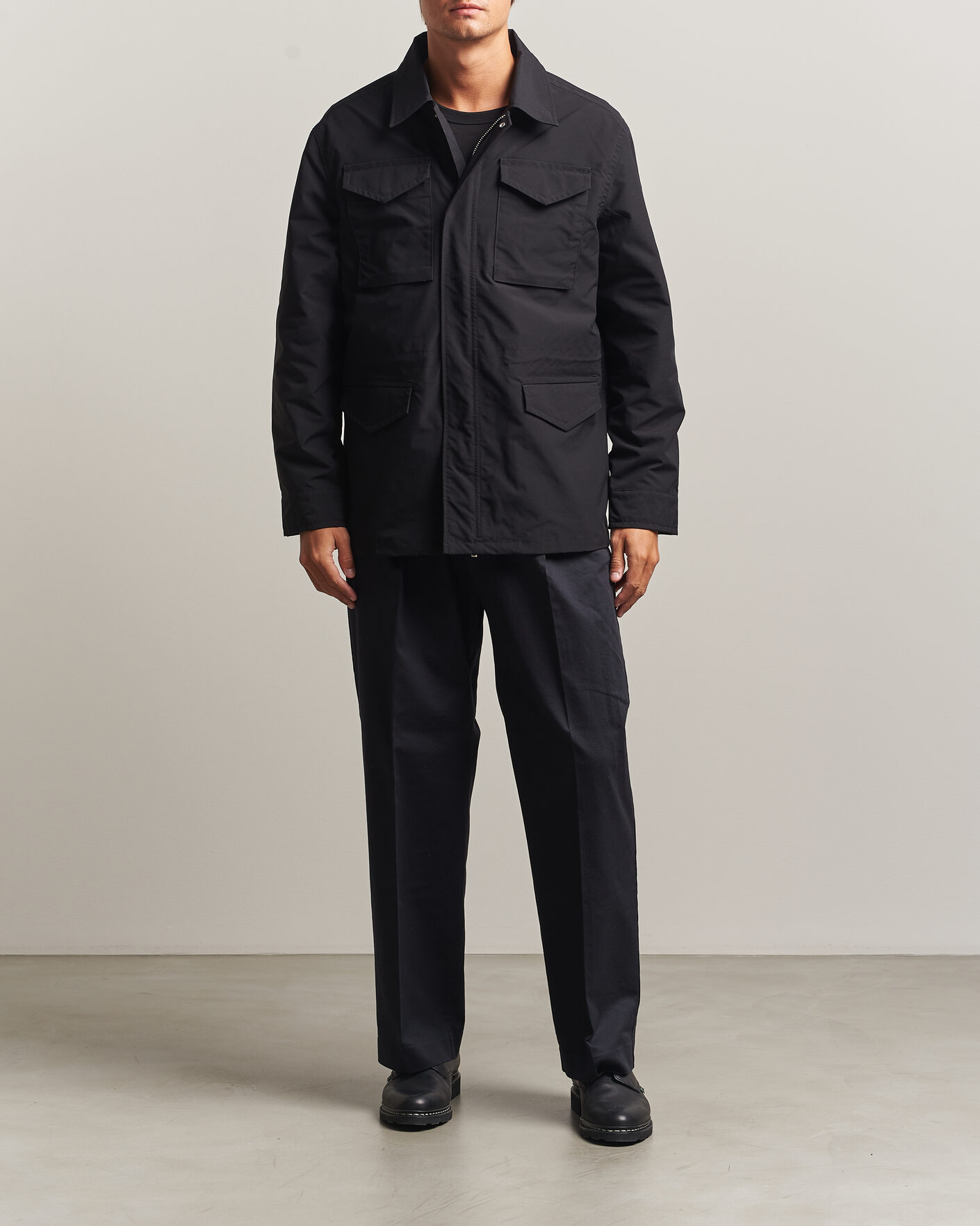 Homme | Manteaux Et Vestes | Filippa K | Field Jacket Black