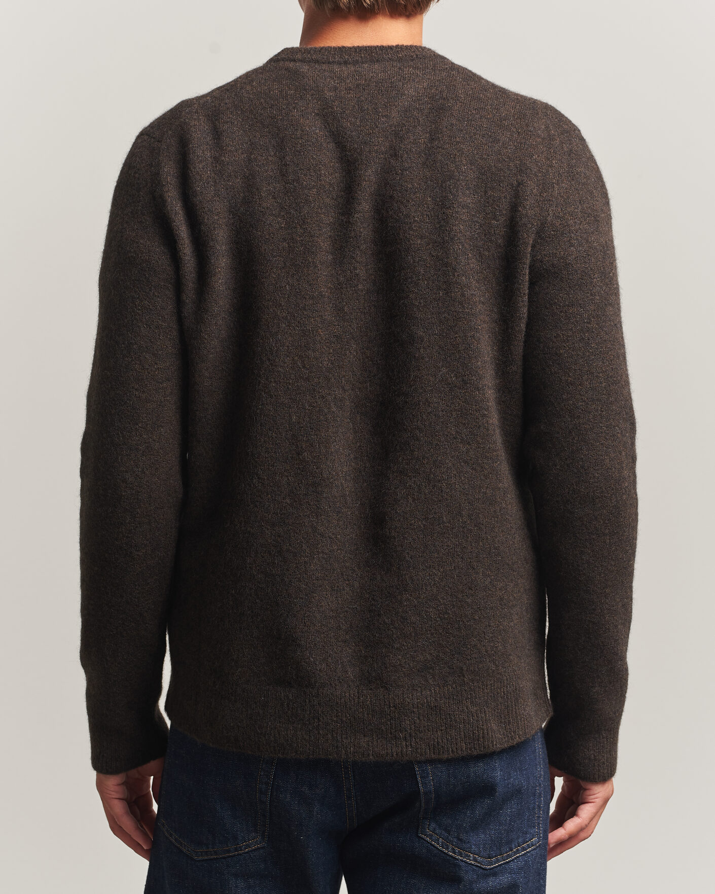 Homme | Pulls Et Tricots | Filippa K | Yak Knitted Sweater Golden Brown