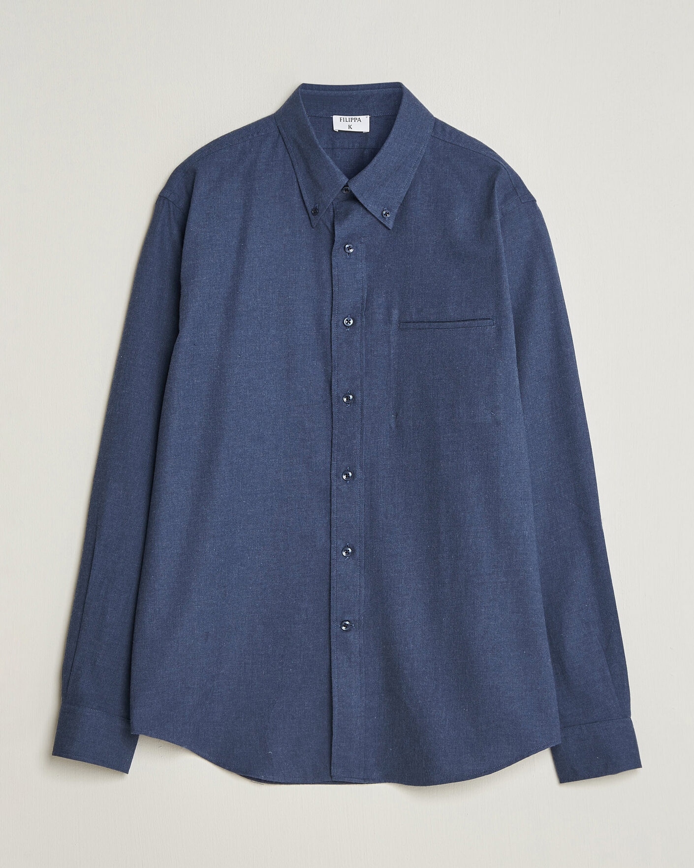 Homme | Chemises | Filippa K | Zack Flannel Shirt Navy
