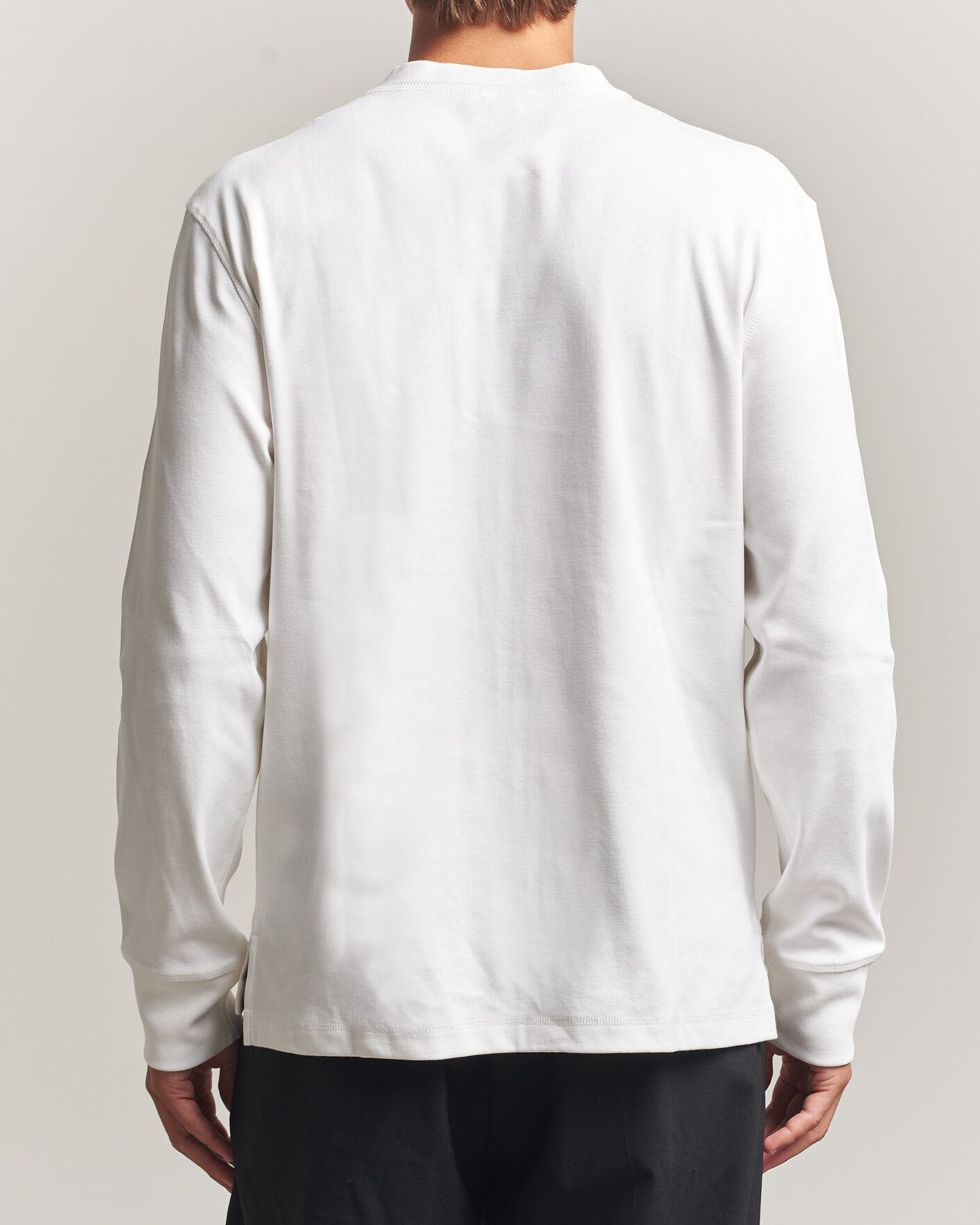 Homme | Pulls Et Tricots | Filippa K | Cotton Rib Henley White