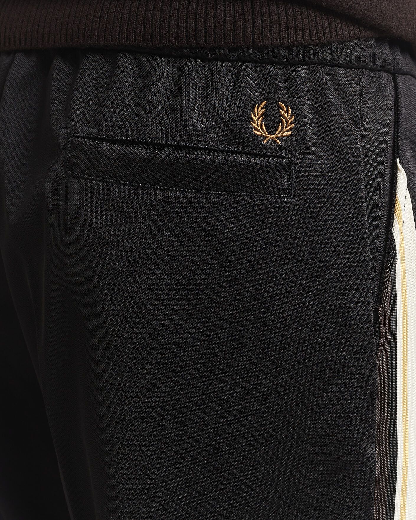 Homme | Pantalons | Fred Perry | Tipped Taped Track Pants Black