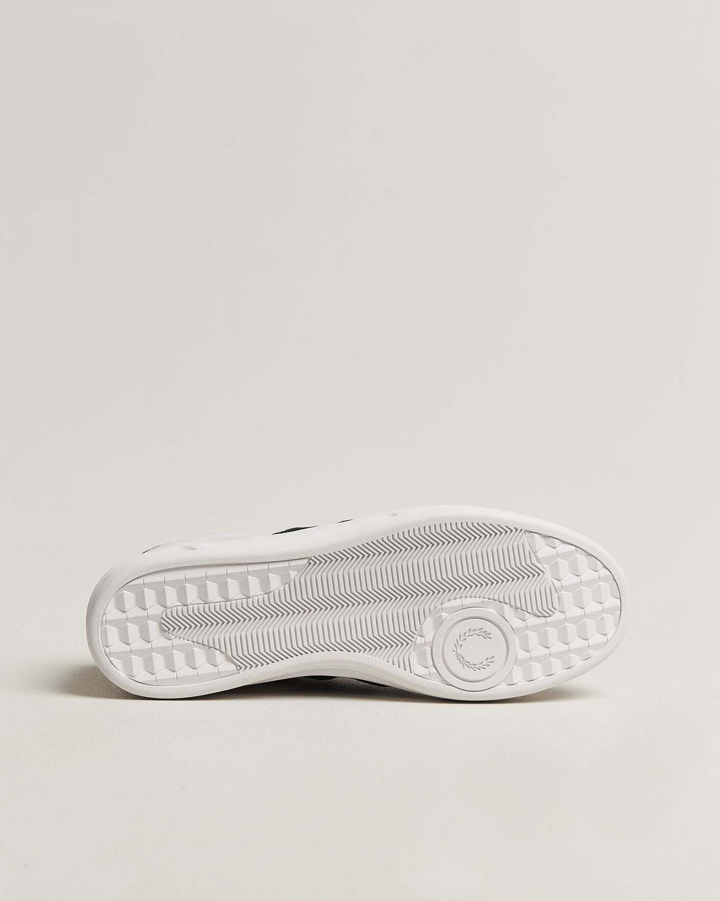 Homme | Baskets | Fred Perry | B4 Leather/Suede Sneaker White