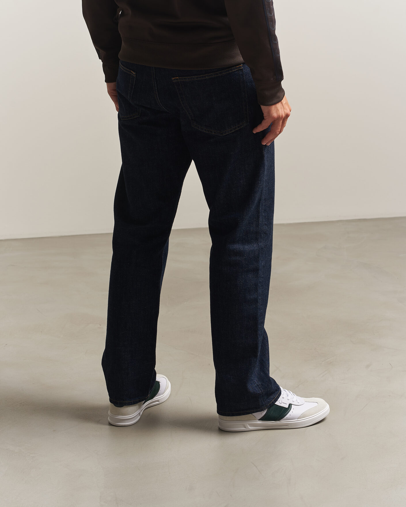 Homme | Baskets | Fred Perry | B4 Leather/Suede Sneaker White