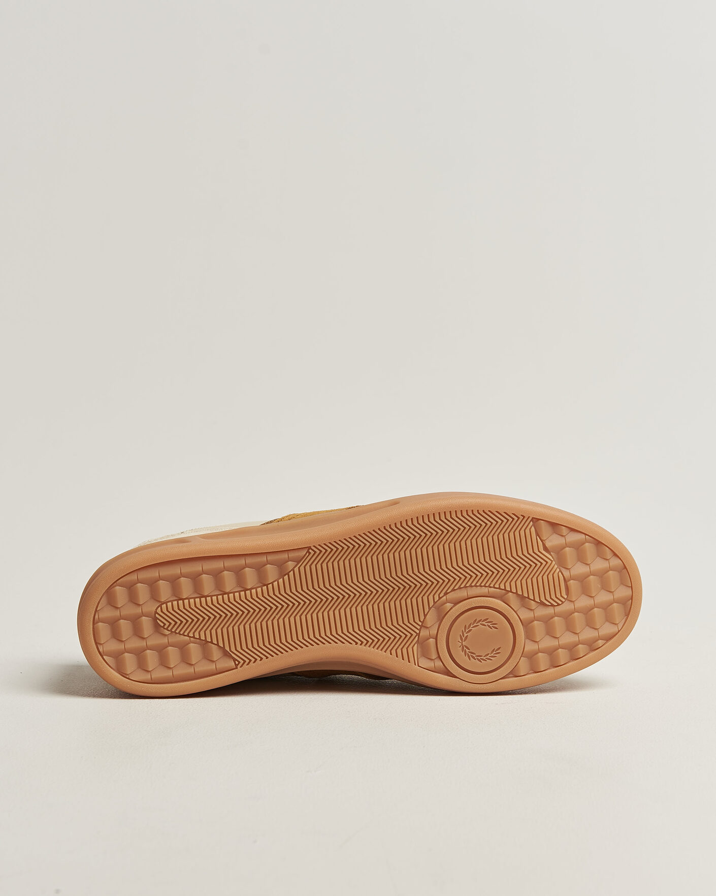 Homme | Baskets | Fred Perry | B4 Leather/Suede Sneaker Oatmeal