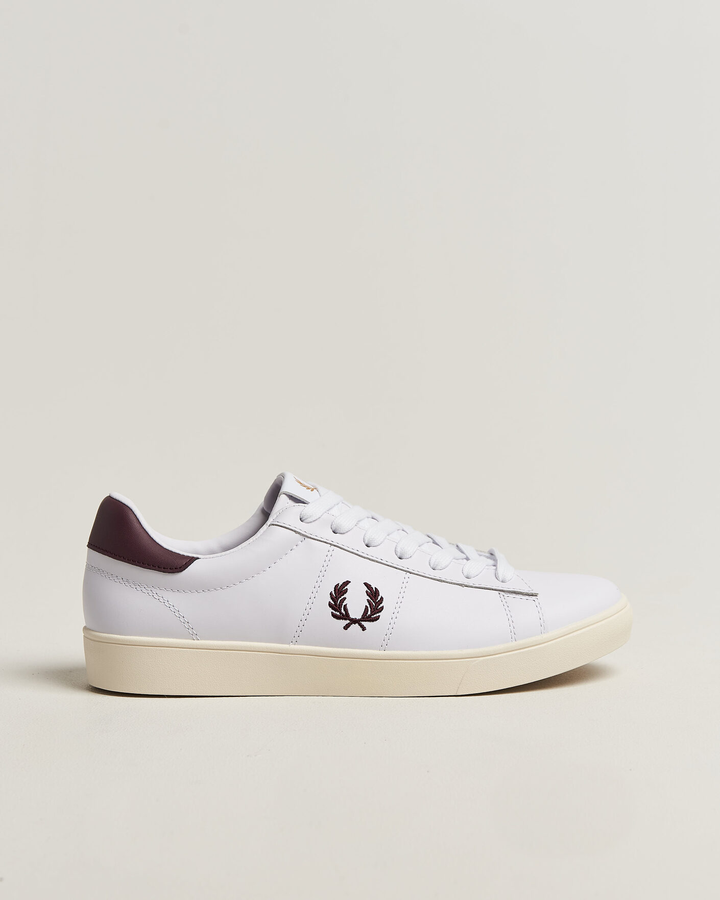 Homme | Baskets | Fred Perry | Spencer Leather Sneaker White