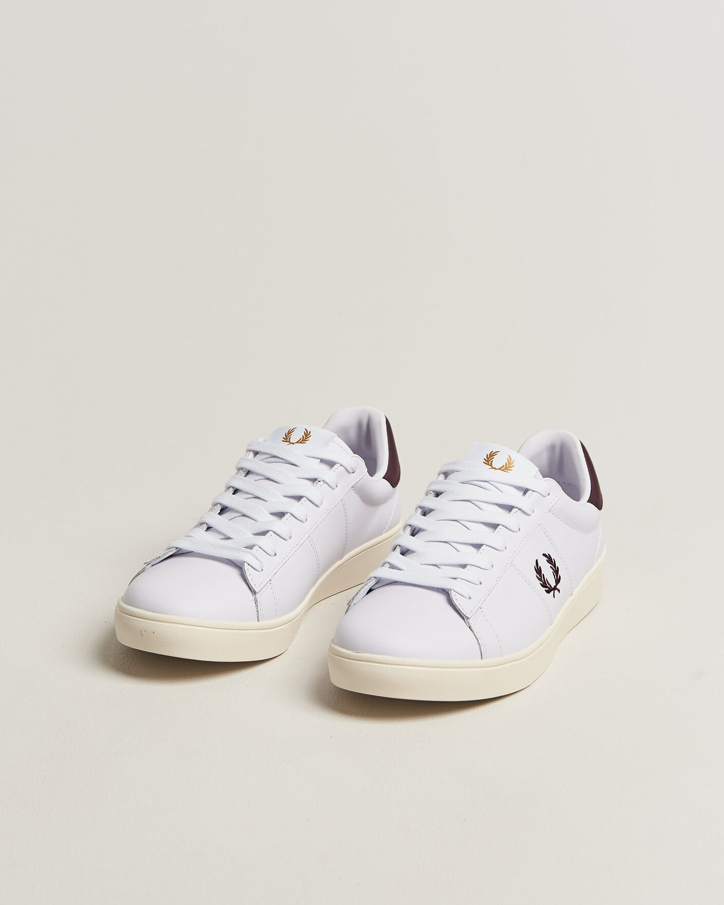Homme | Baskets | Fred Perry | Spencer Leather Sneaker White