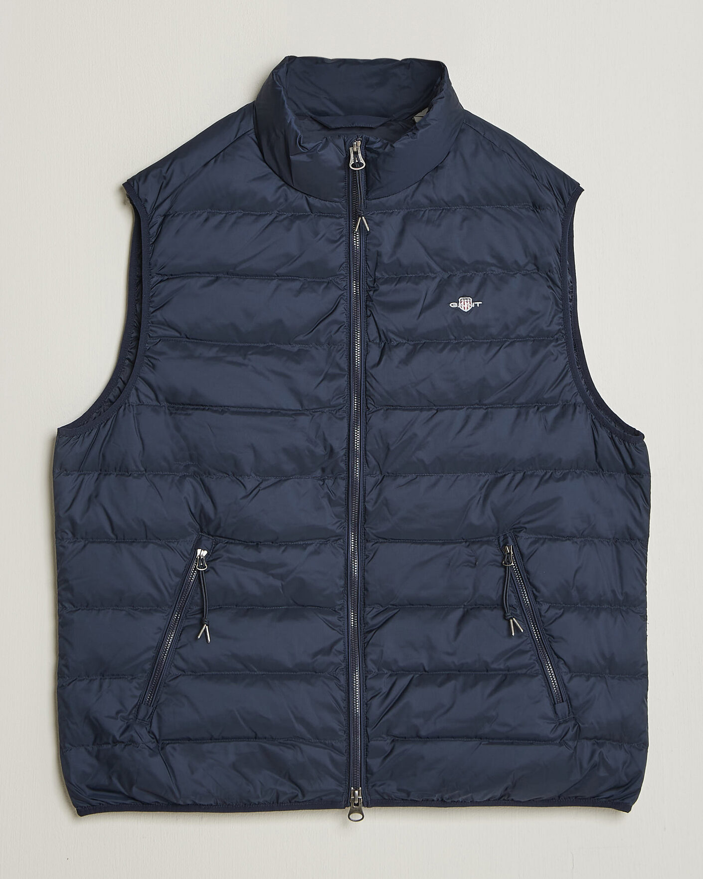 Homme | Gilets | Gant | Light Down Vest Evening Blue