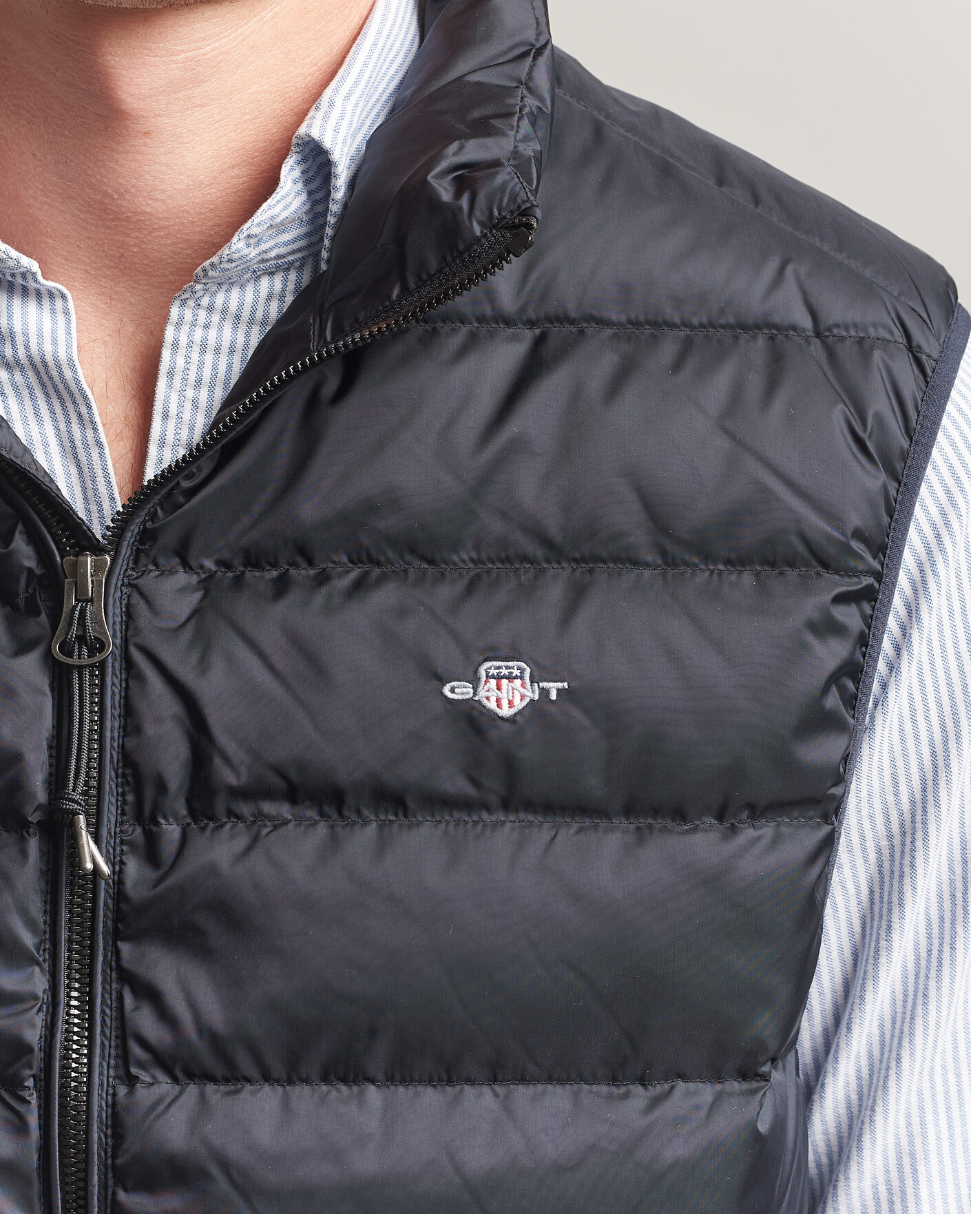 Homme | Gilets | Gant | Light Down Vest Black