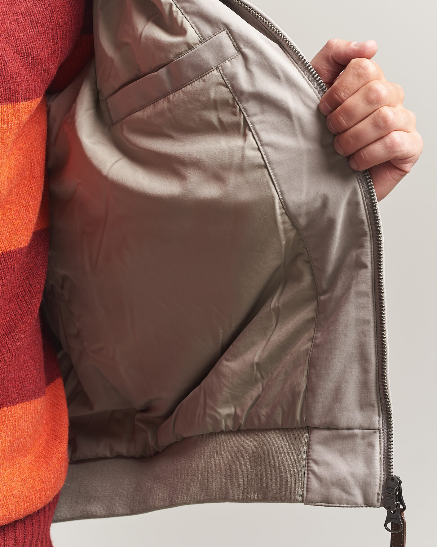 Homme | Manteaux Et Vestes | Gant | Hampshire Jacket Mist Taupe