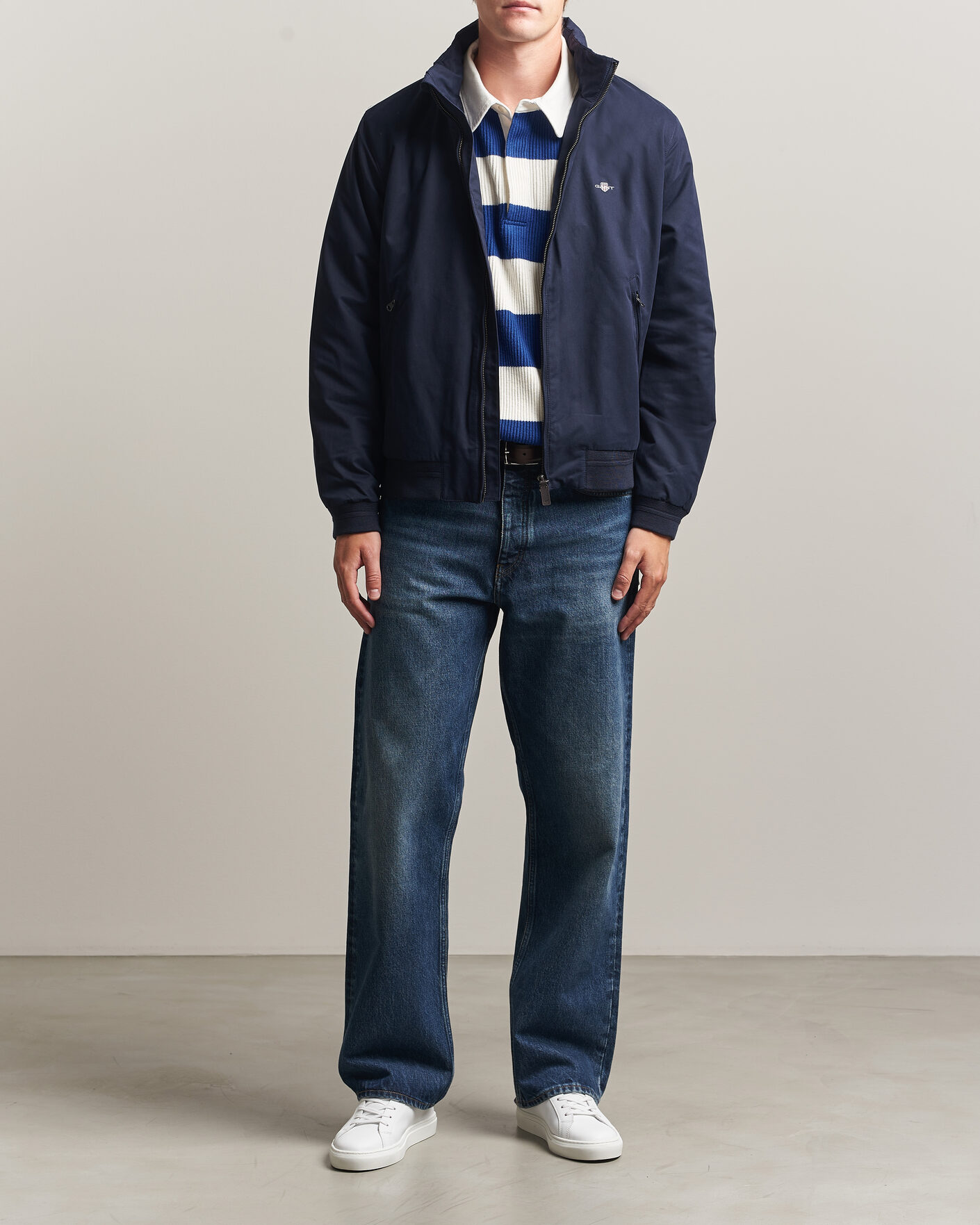 Homme | Manteaux Et Vestes | Gant | Hampshire Jacket Evening Blue