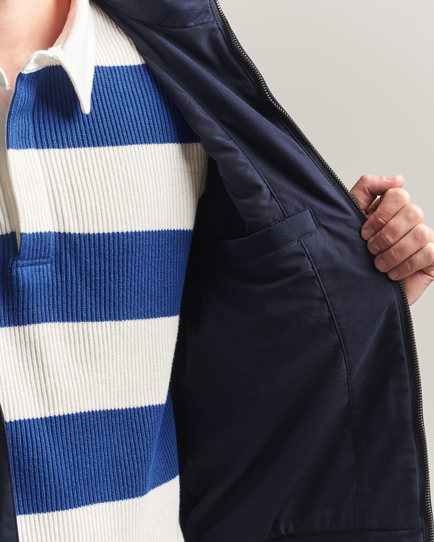 Homme | Manteaux Et Vestes | Gant | Hampshire Jacket Evening Blue