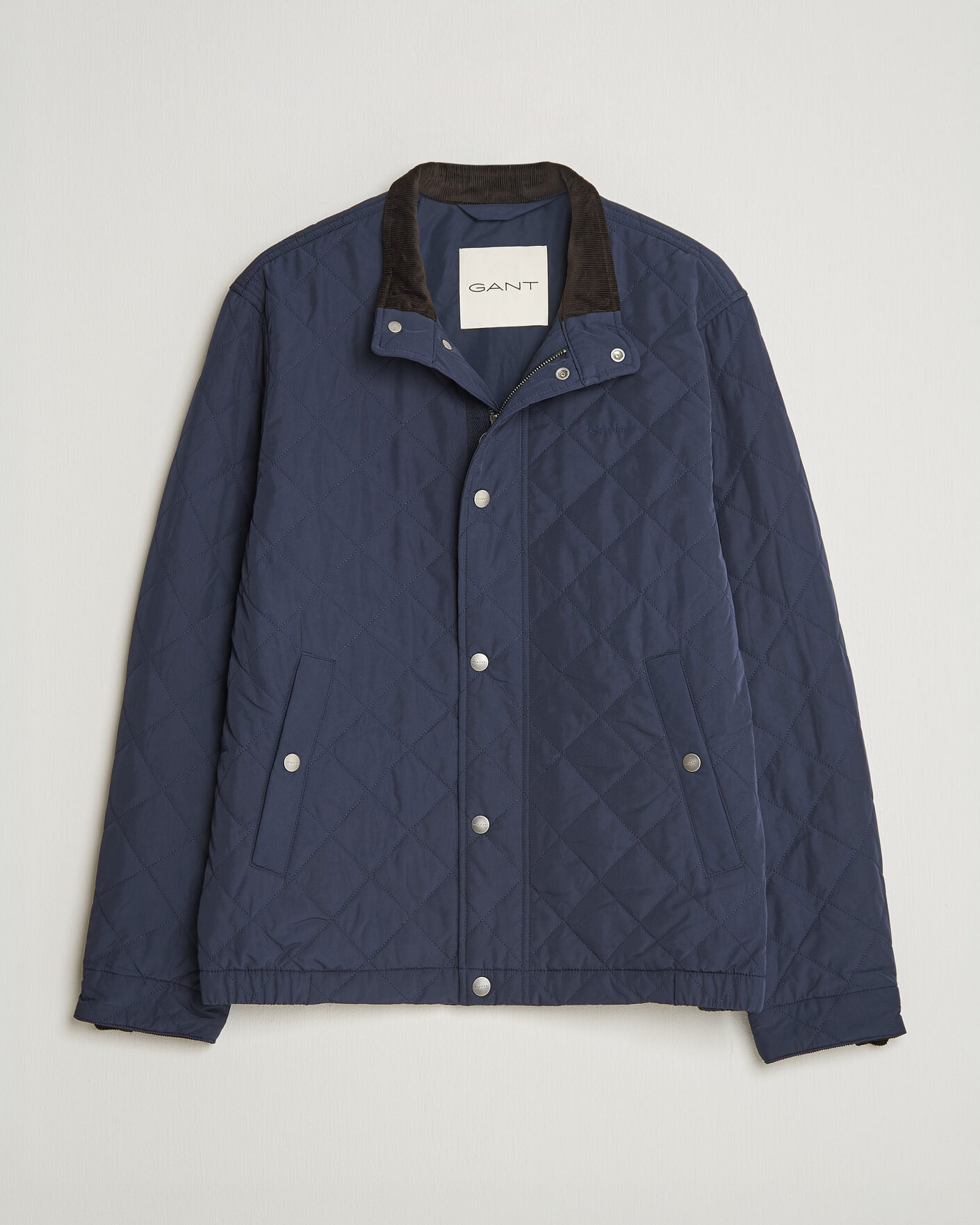Homme | Manteaux Et Vestes | Gant | Classic Quilted Jacket Evening Blue