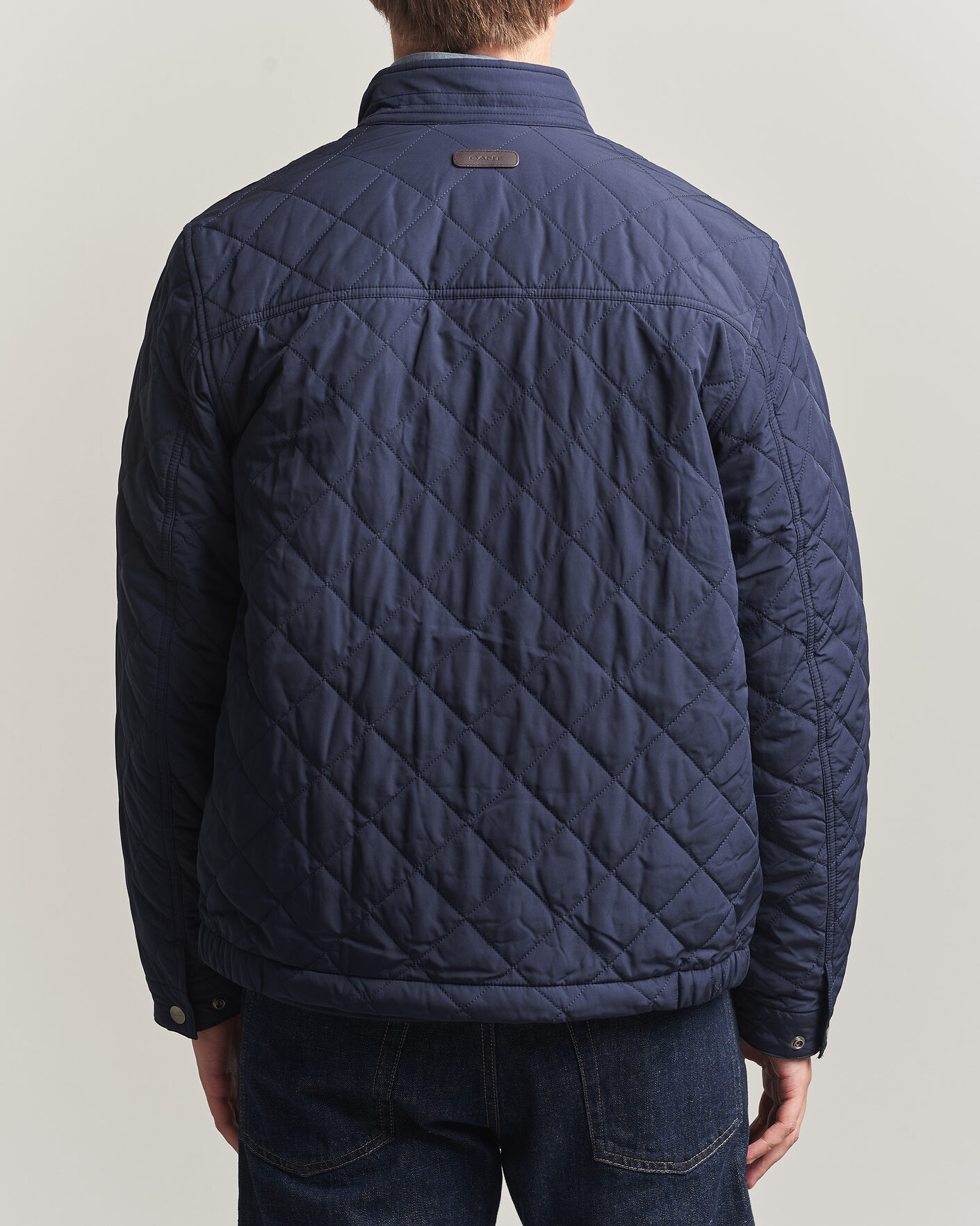 Homme | Manteaux Et Vestes | Gant | Classic Quilted Jacket Evening Blue