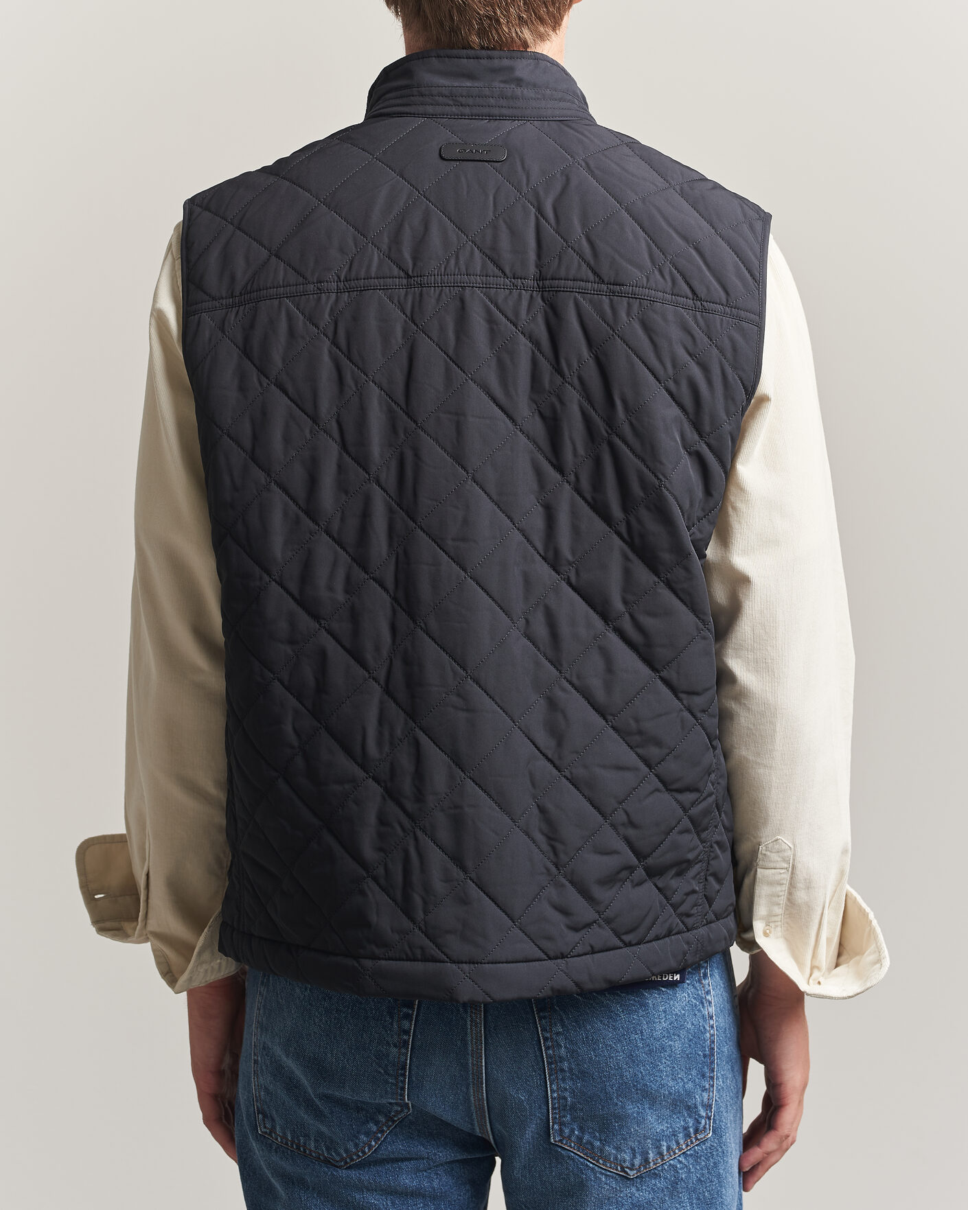 Homme | Gilets | Gant | Classic Quilted Vest Black