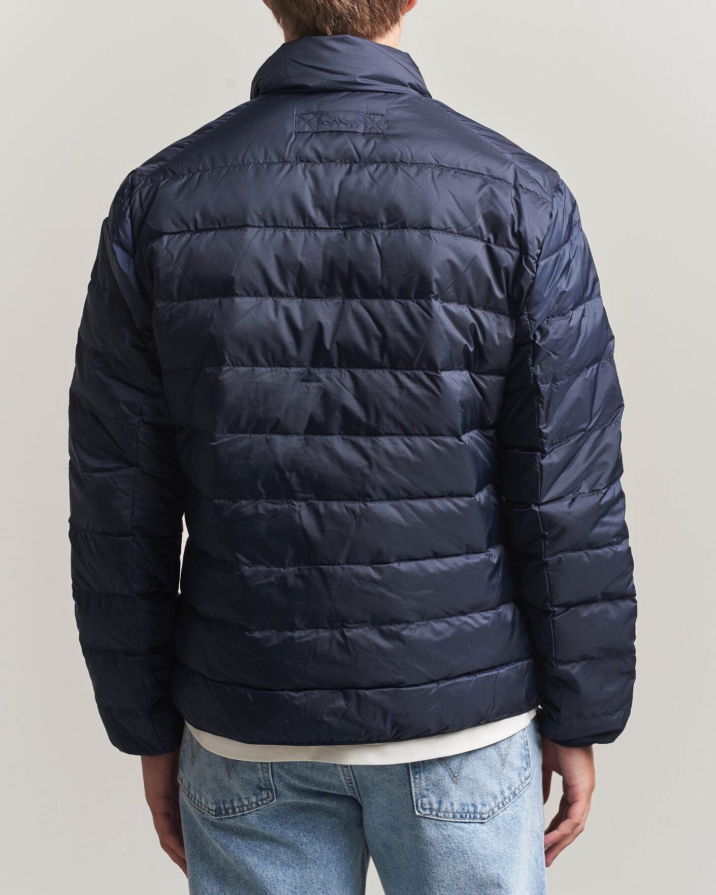 Homme | Manteaux Et Vestes | Gant | Light Down Jacket Evening Blue