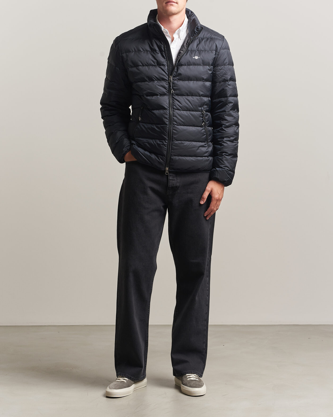 Homme | Manteaux Et Vestes | Gant | Light Down Jacket Black