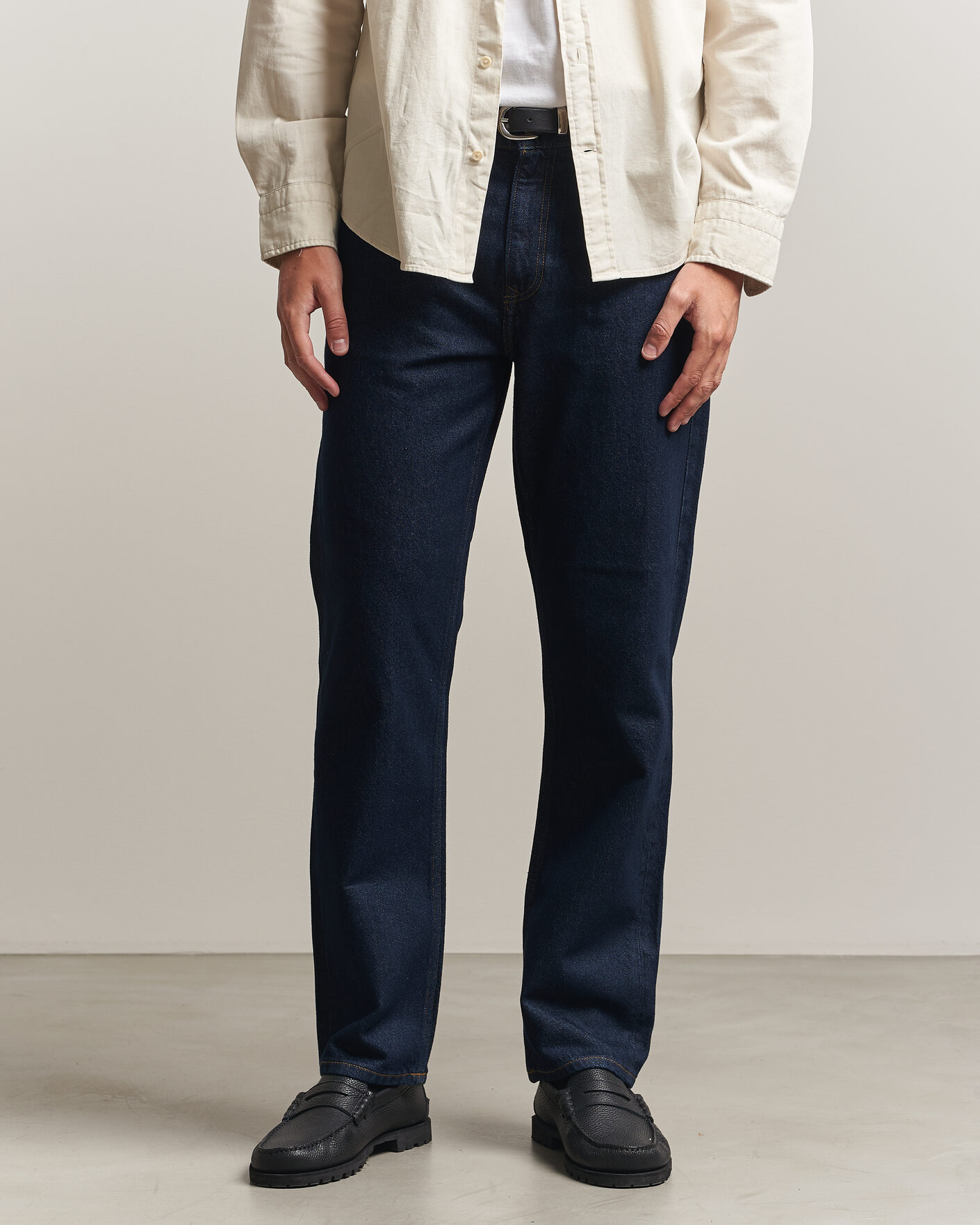 Homme | Jeans | Gant | Straight Fit Jeans Dark Blue