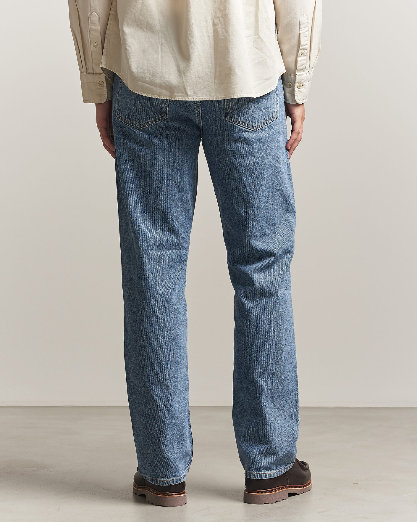 Homme | Jeans | Gant | Straight Fit Jeans Mid Blue Broken In