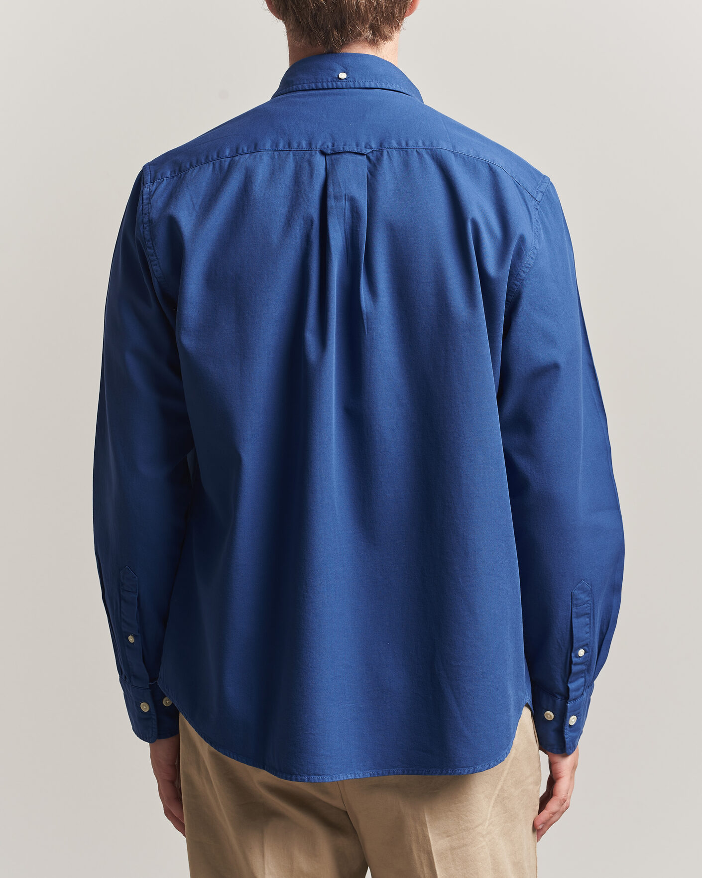 Homme | Chemises | Gant | Regular Fit Garment Dyed Twill Shirt Crisp Blue