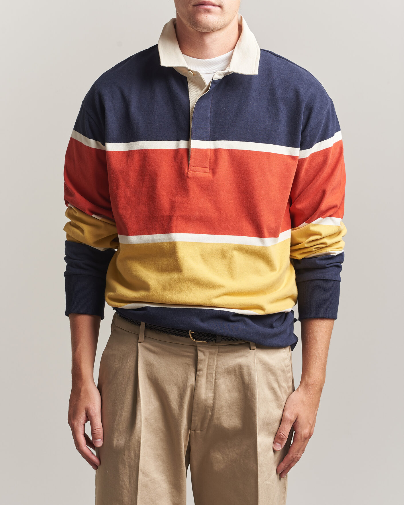 Homme | Pulls Et Tricots | Gant | Striped Rugger Multi