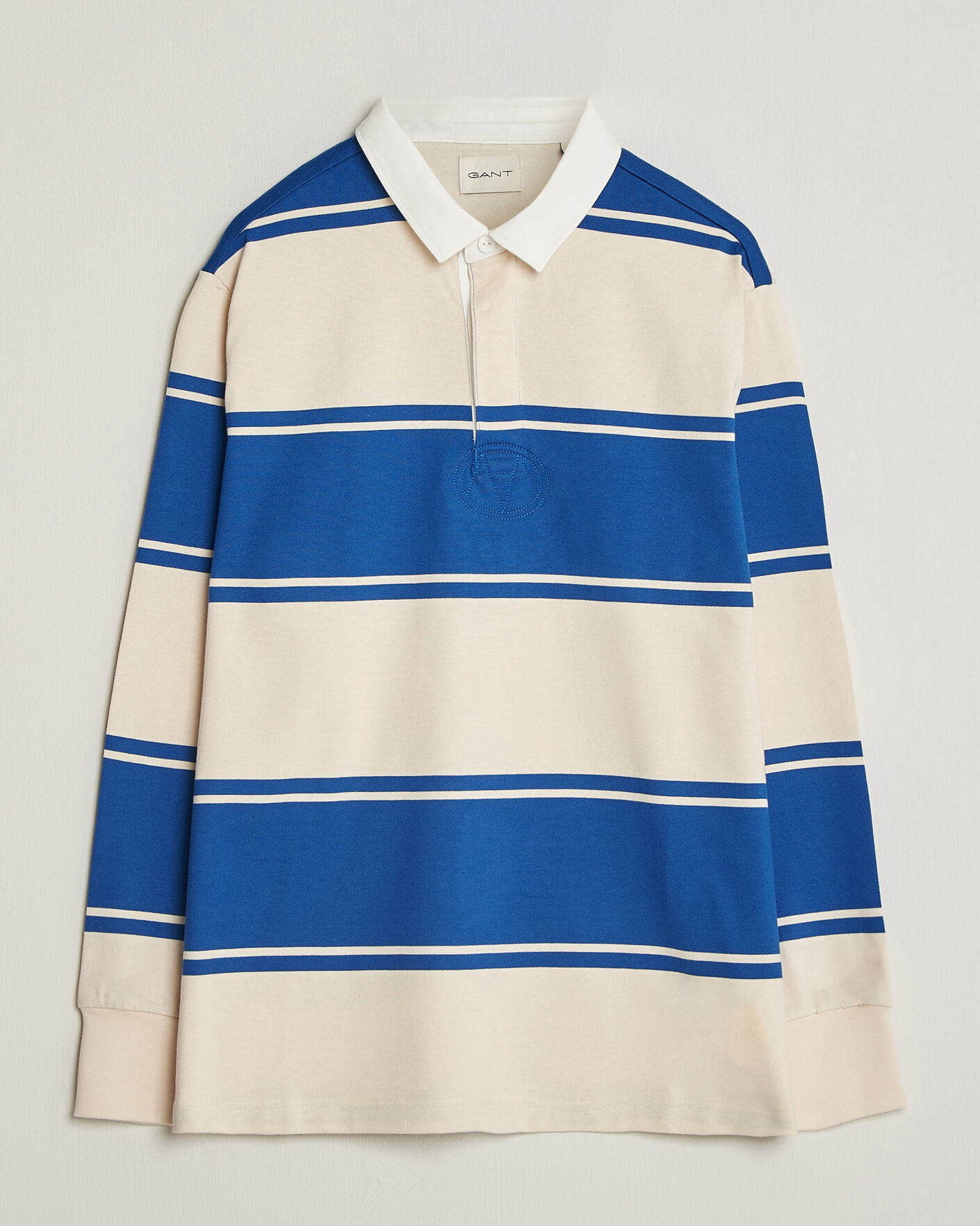 Homme | Pulls Et Tricots | Gant | Striped Rugger Nautical Blue