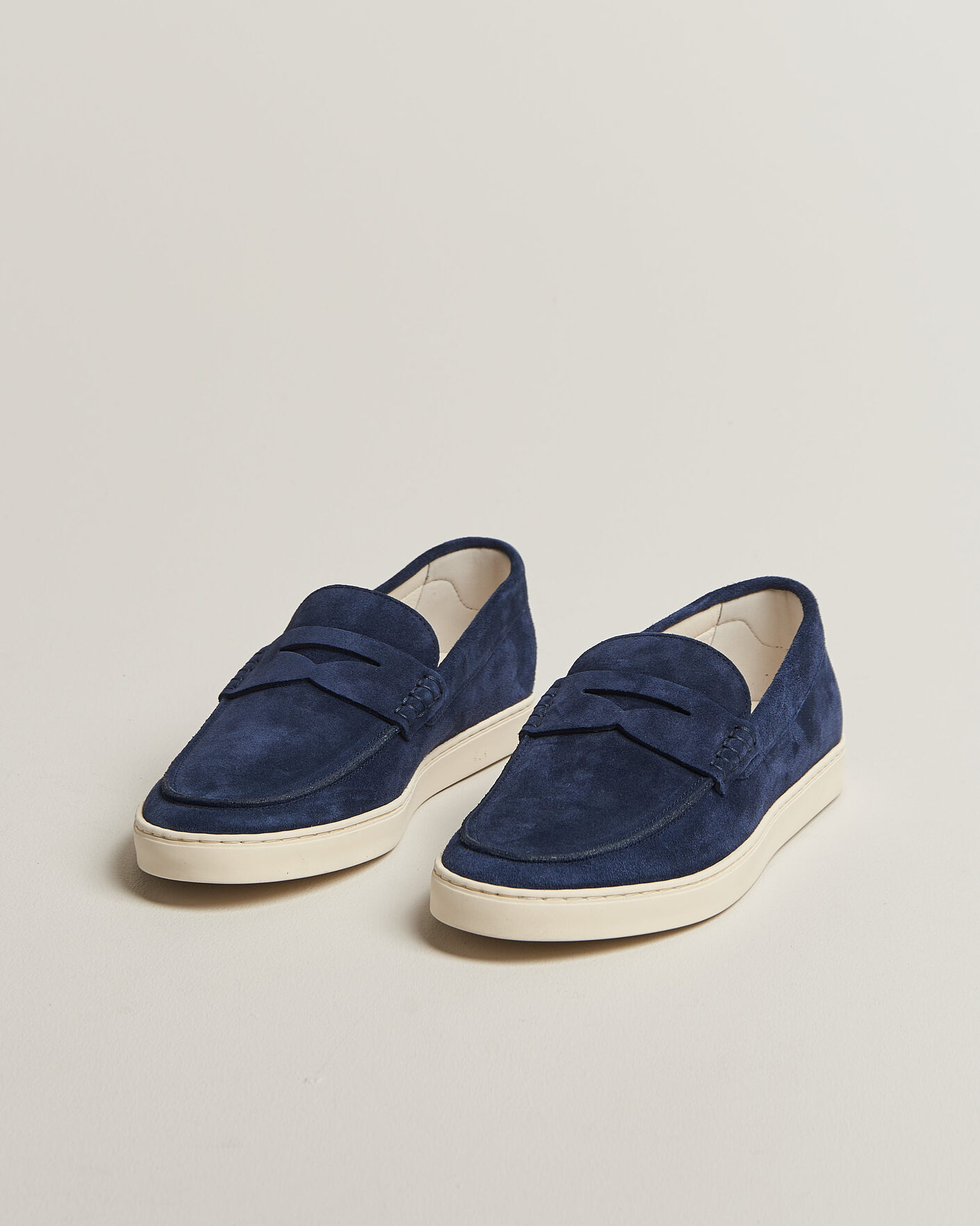 Homme | Loafers | Brunello Cucinelli | Penny Loafers Midnight Blue