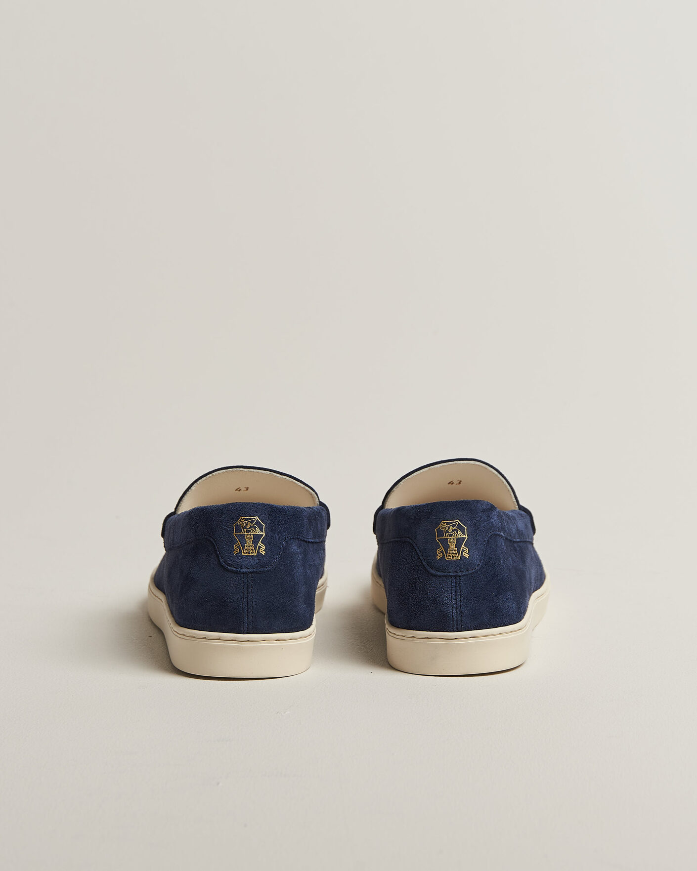 Homme | Loafers | Brunello Cucinelli | Penny Loafers Midnight Blue