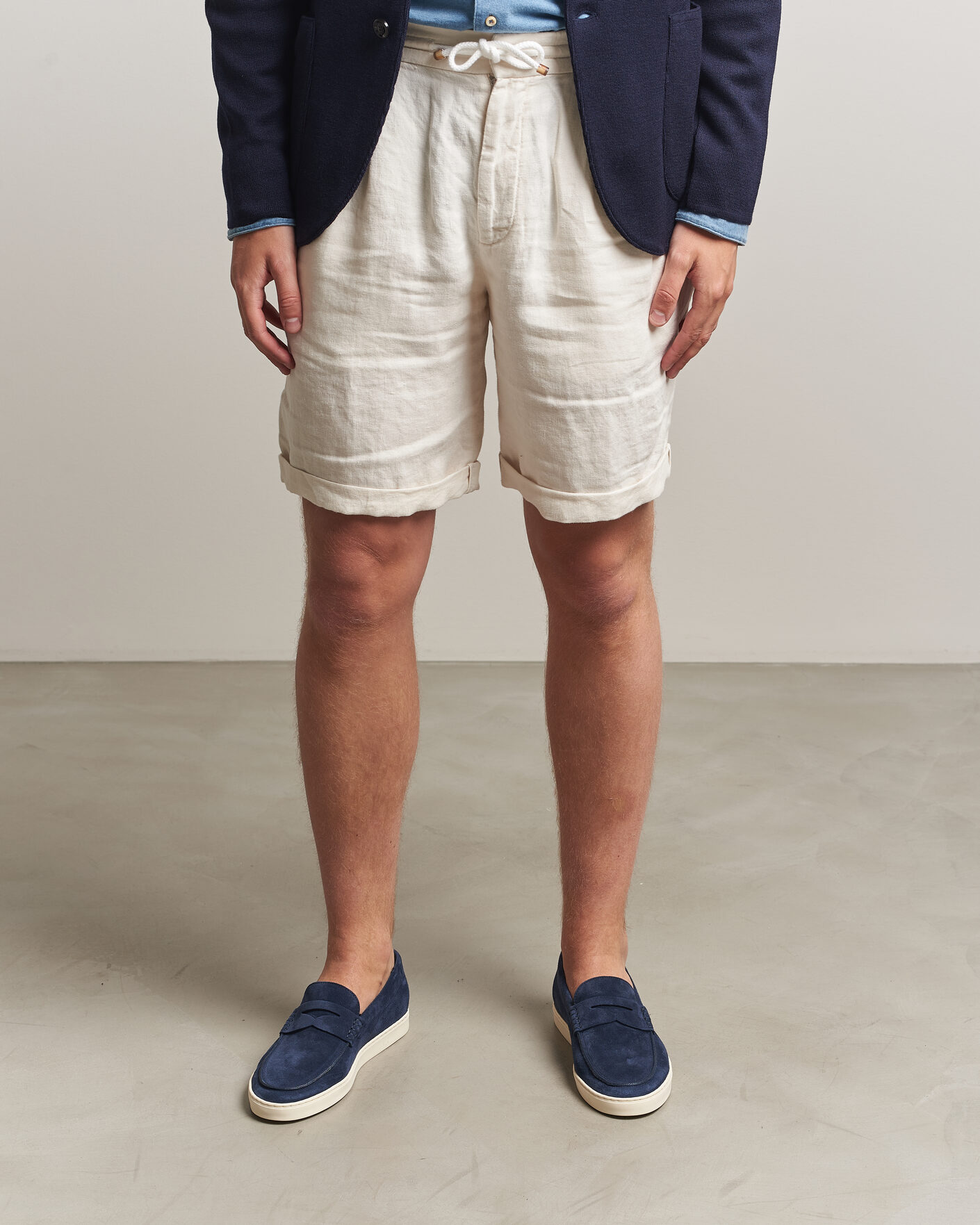 Homme | Loafers | Brunello Cucinelli | Penny Loafers Midnight Blue
