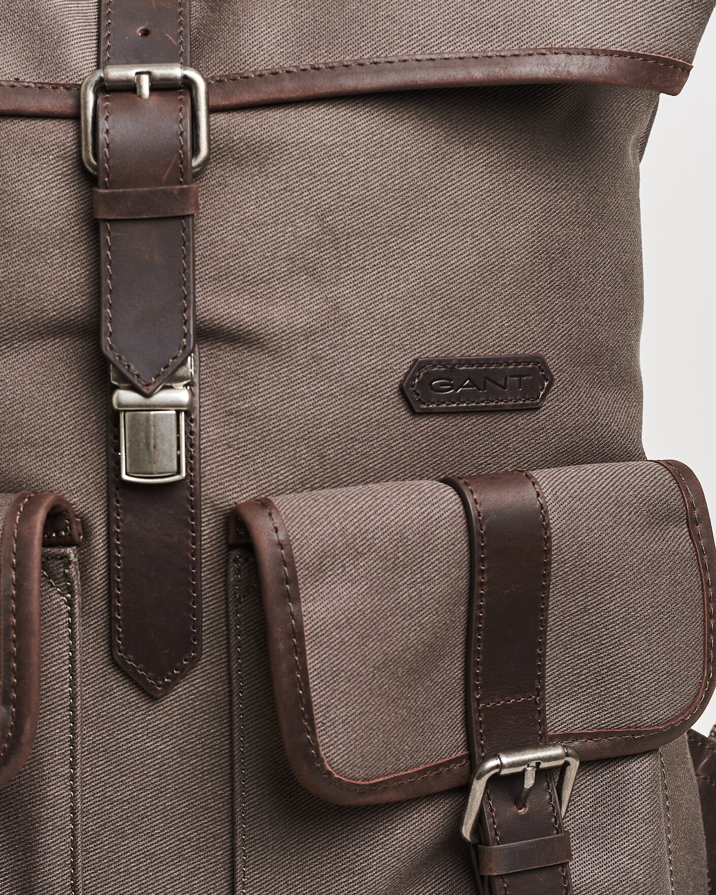 Homme | Sacs | Gant | Modern Premium Canvas Backpack Faded Taupe