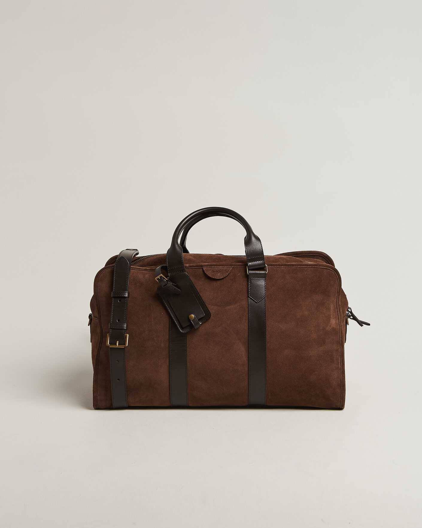 Homme | Sacs | Gant | Suede Duffle Bag Soil Brown