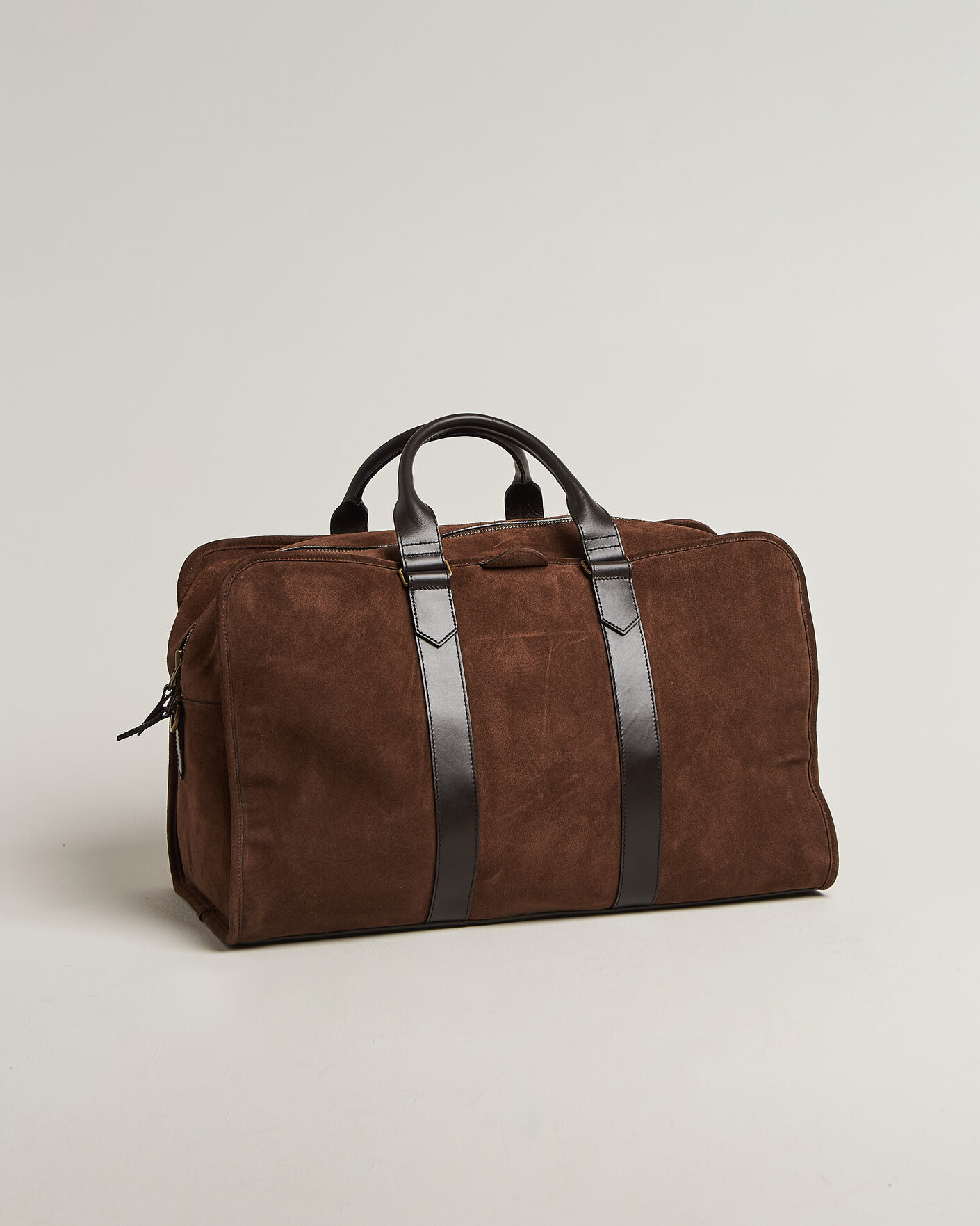 Homme | Sacs | Gant | Suede Duffle Bag Soil Brown