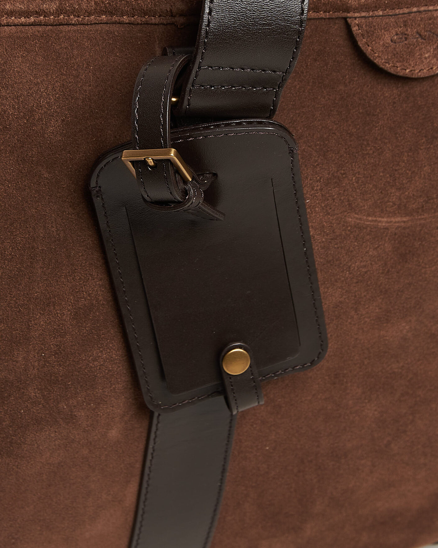 Homme | Sacs | Gant | Suede Duffle Bag Soil Brown