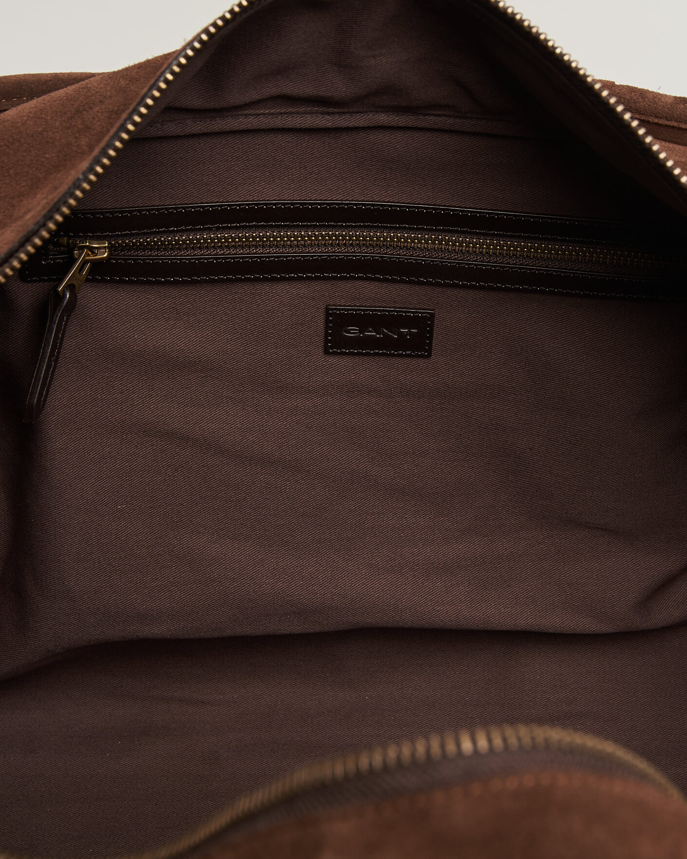Homme | Sacs | Gant | Suede Duffle Bag Soil Brown