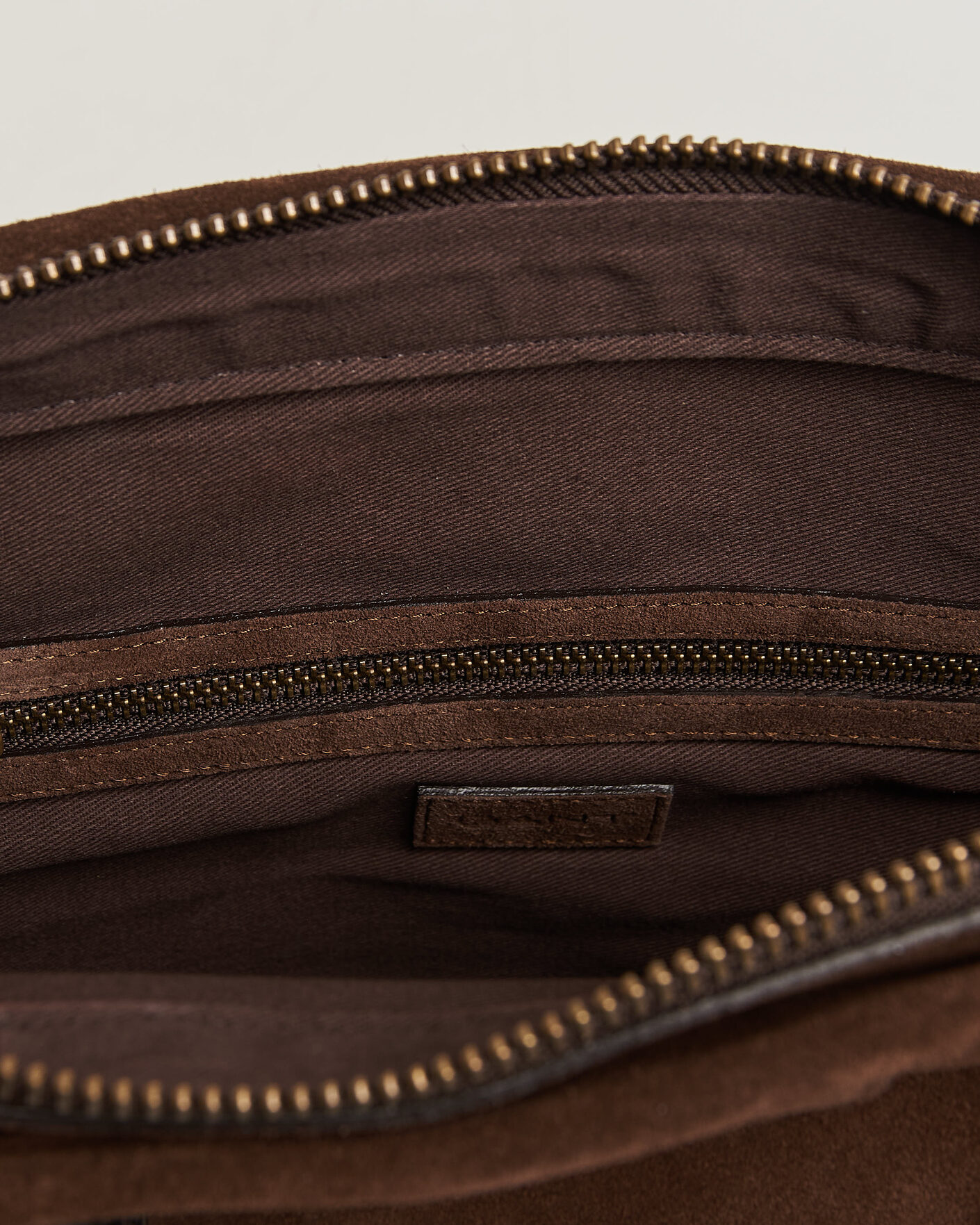 Homme | Sacs | Gant | Suede Commuter Bag Soil Brown