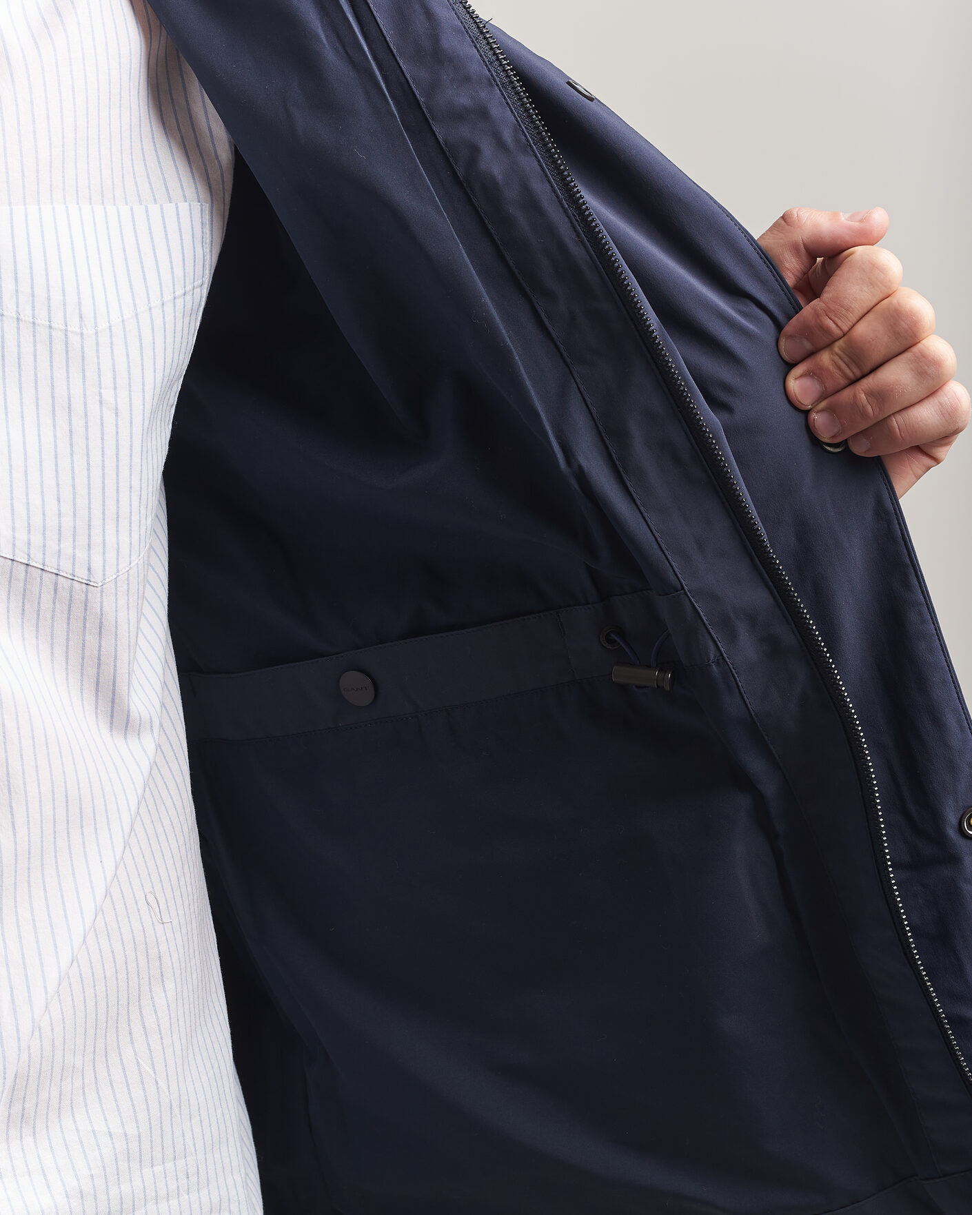 Homme | Manteaux Et Vestes | Gant | Lightweight 4-Pocket Field Jacket Evening Blue